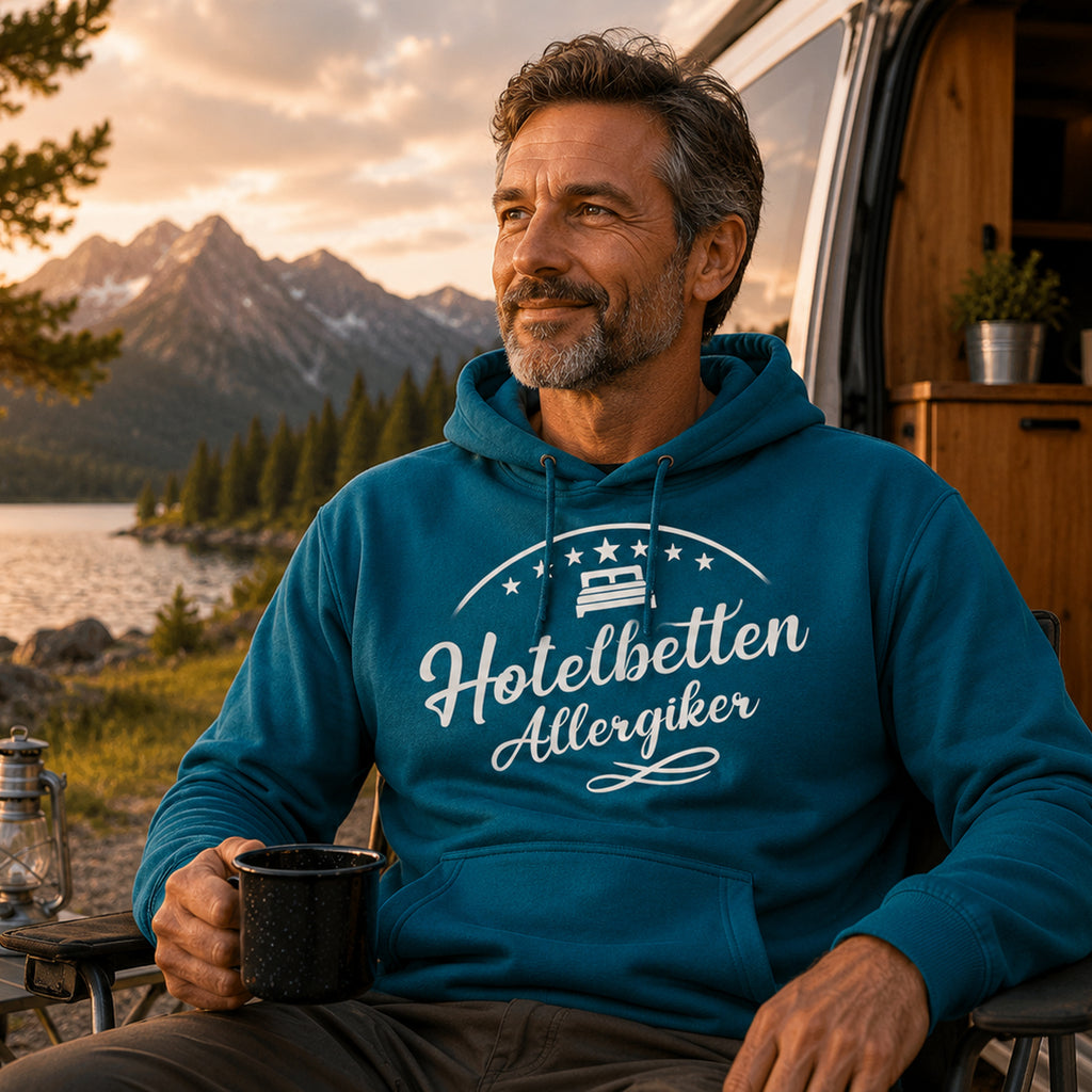 Unisex Camping Hoodies Hotelbetten Allergiker