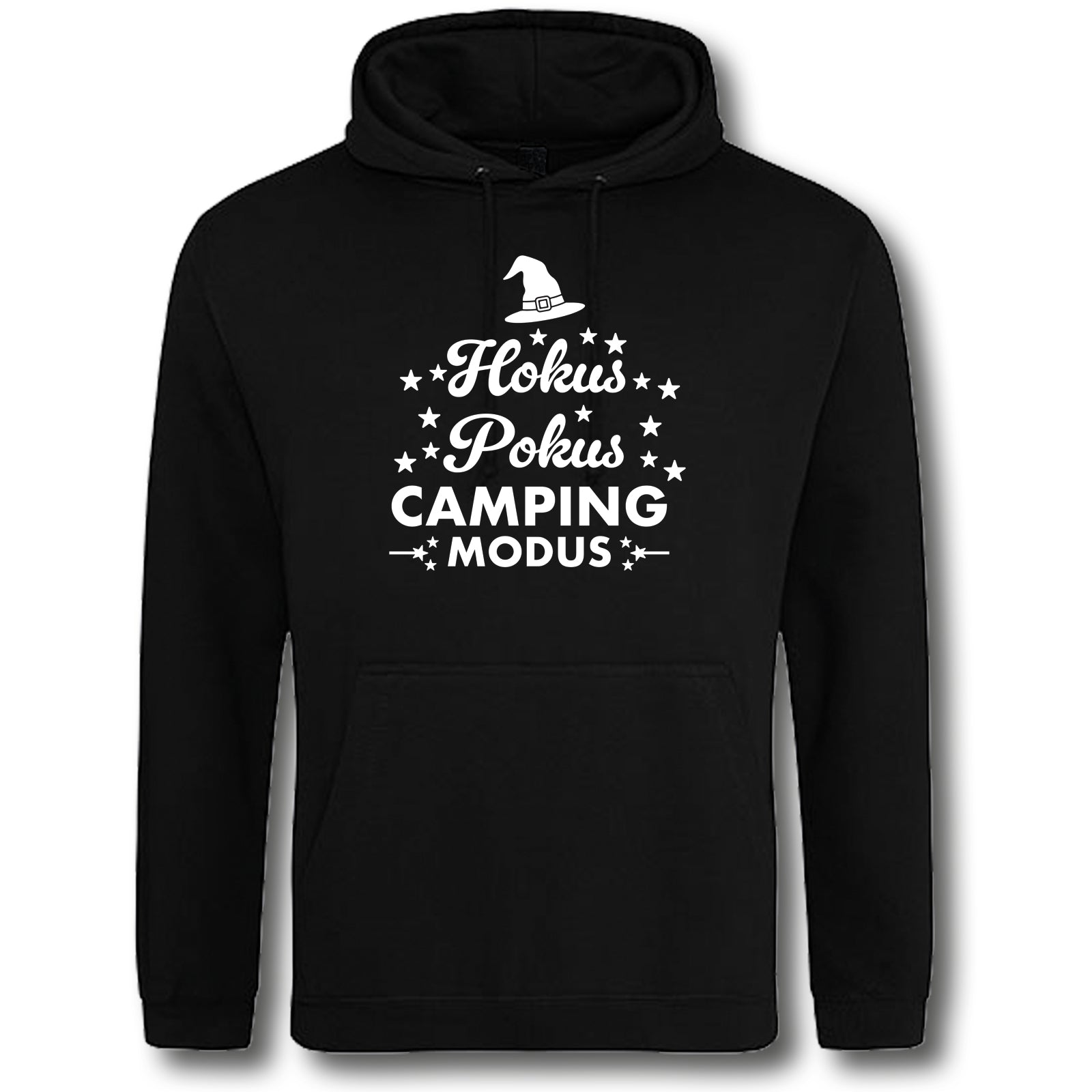 Unisex Camping Hoodies Hokus Pokus Camping Modus