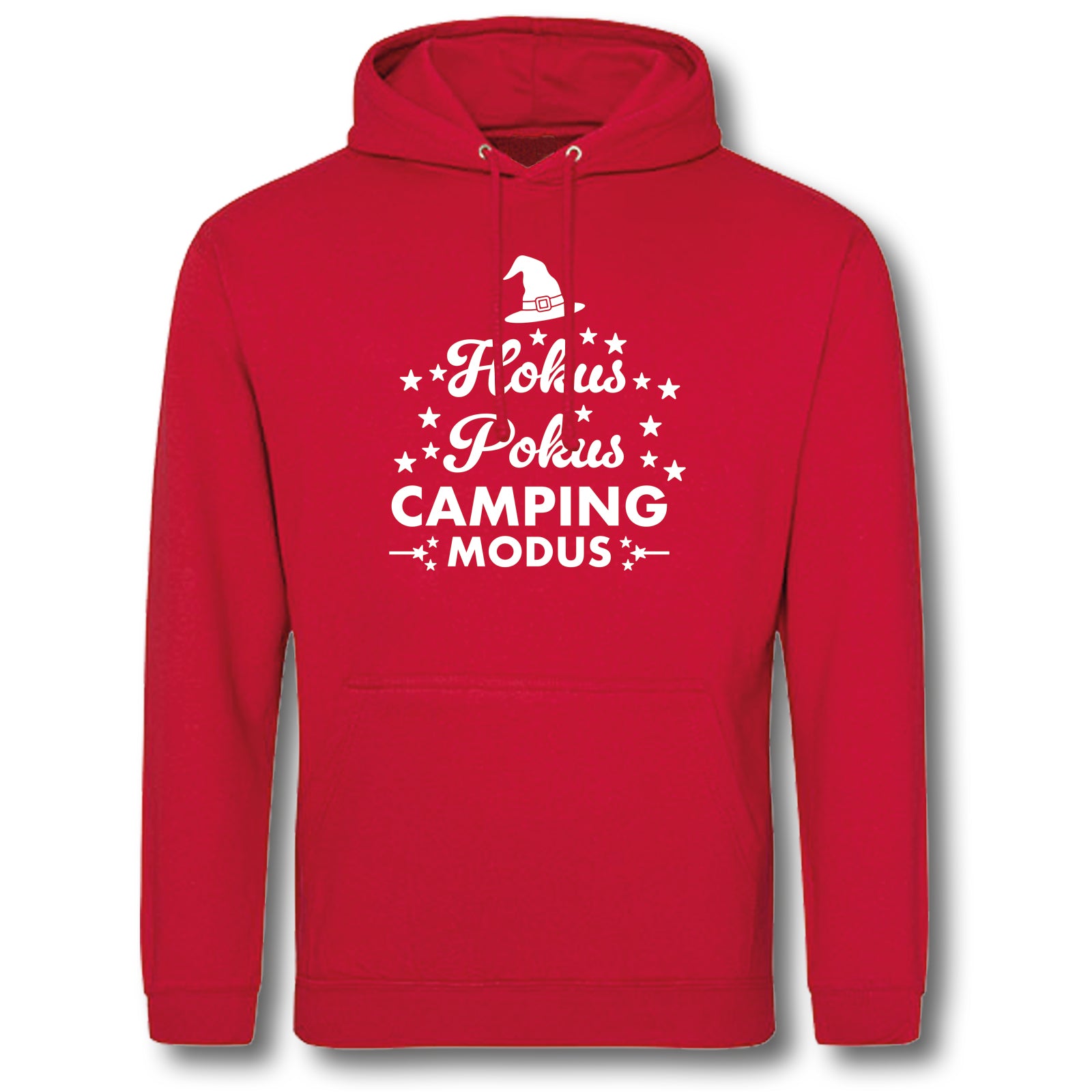 Unisex Camping Hoodies Hokus Pokus Camping Modus