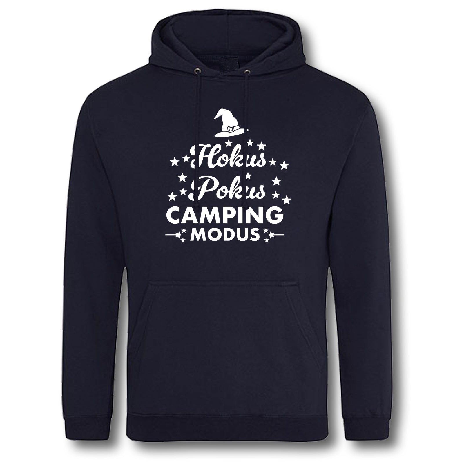 Unisex Camping Hoodies Hokus Pokus Camping Modus
