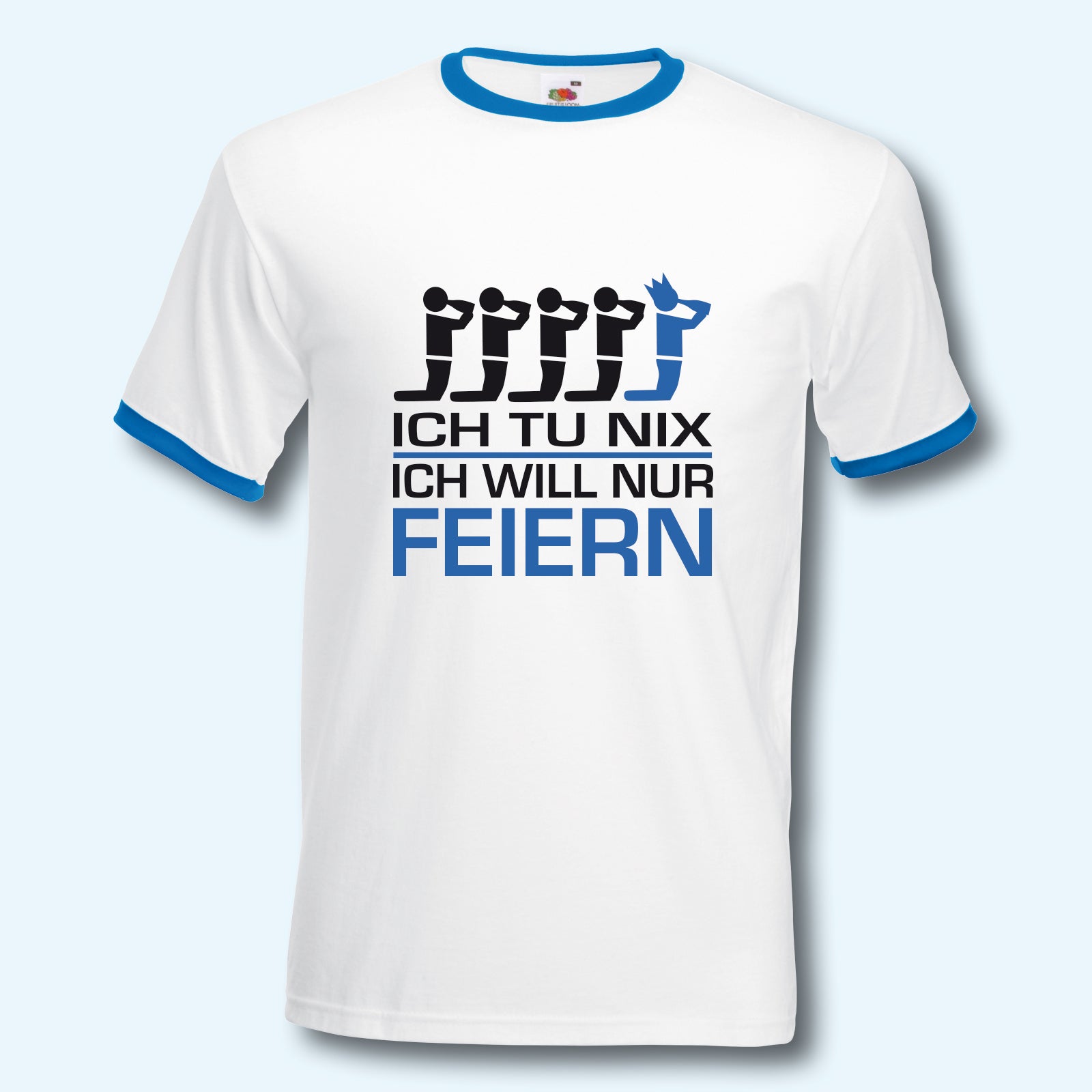 T-Shirt Trikot Retro-Shirt, JGA der tut nix, Junggesellenabschied