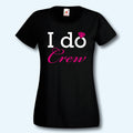 T-Shirt, JGA Team Braut, I do crew, Pink Edition, Junggesellinnenabschied
