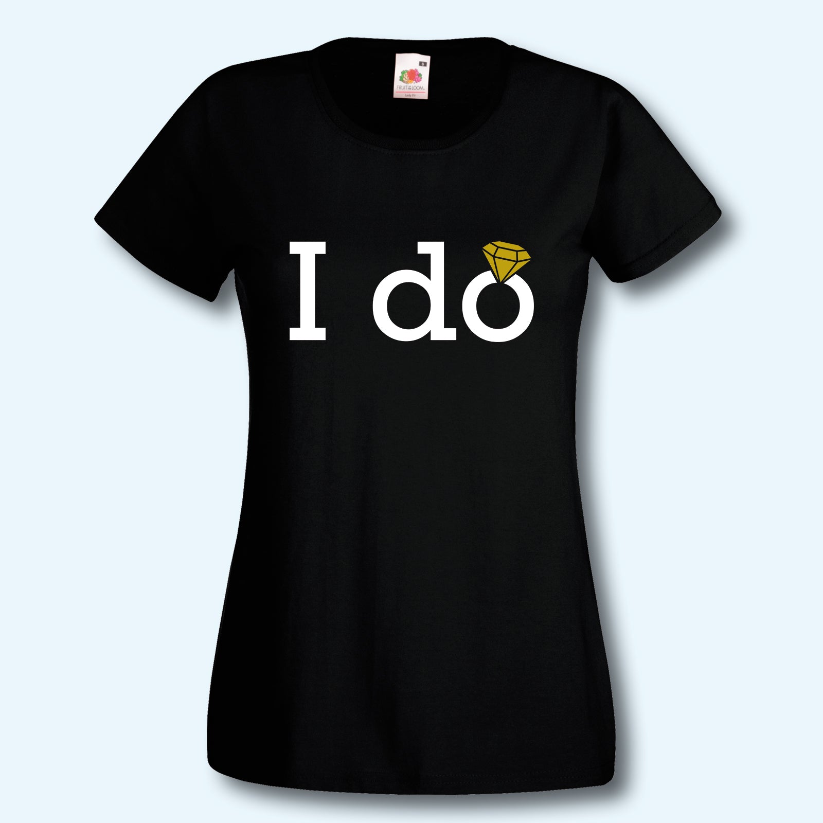 T-Shirt, JGA Team Braut, I do crew, Gold Edition, Junggesellinnenabschied