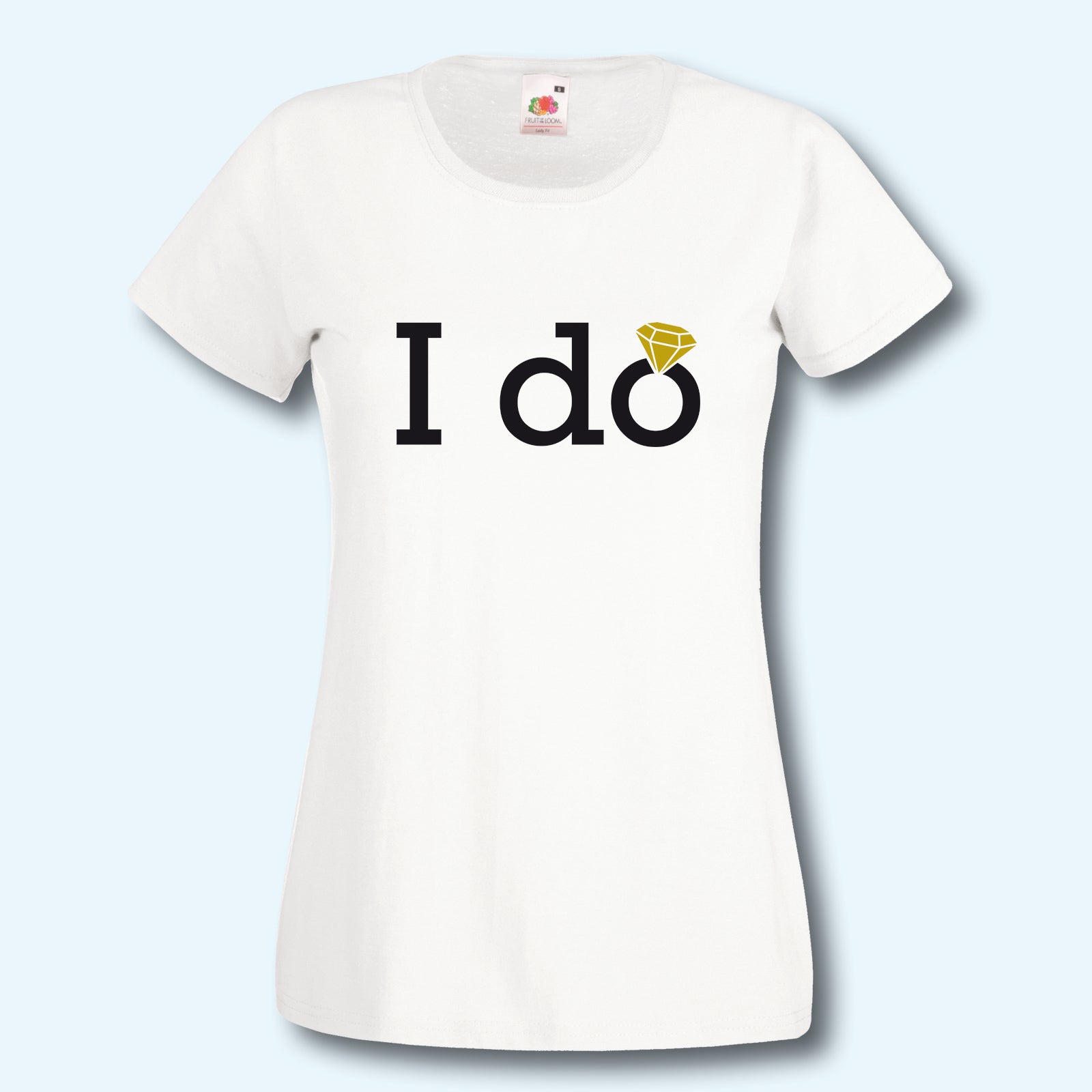 T-Shirt, JGA Team Braut, I do crew, Gold Edition, Junggesellinnenabschied