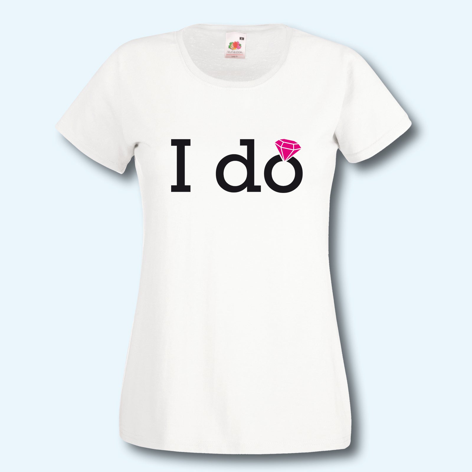 T-Shirt, JGA Team Braut, I do crew, Pink Edition, Junggesellinnenabschied