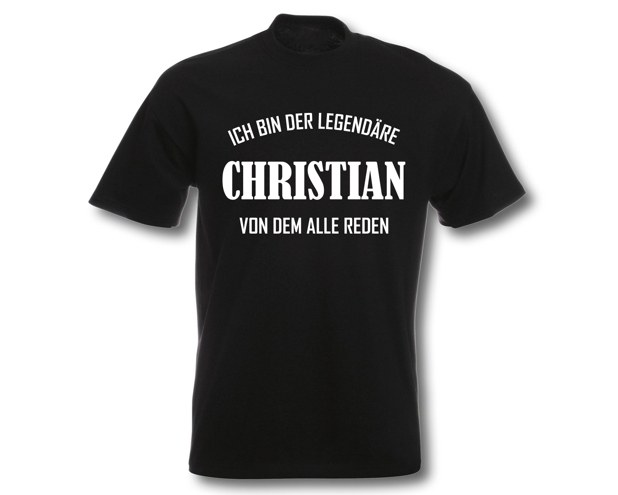 T-Shirt Herren personalisiert ich bin der legendäre