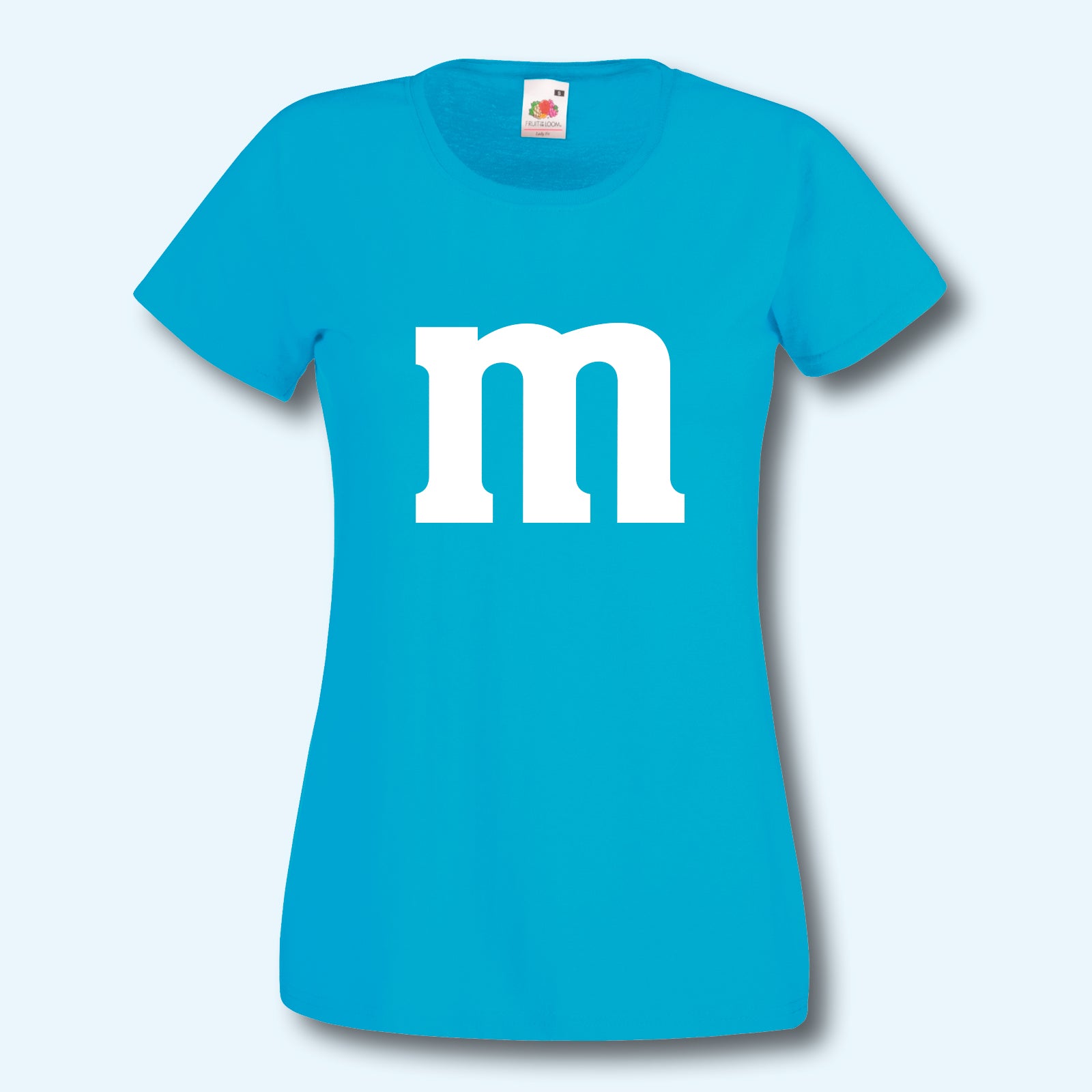 T-Shirt Damen M&M Kostüm Karneval Fasching Gruppenkostüm