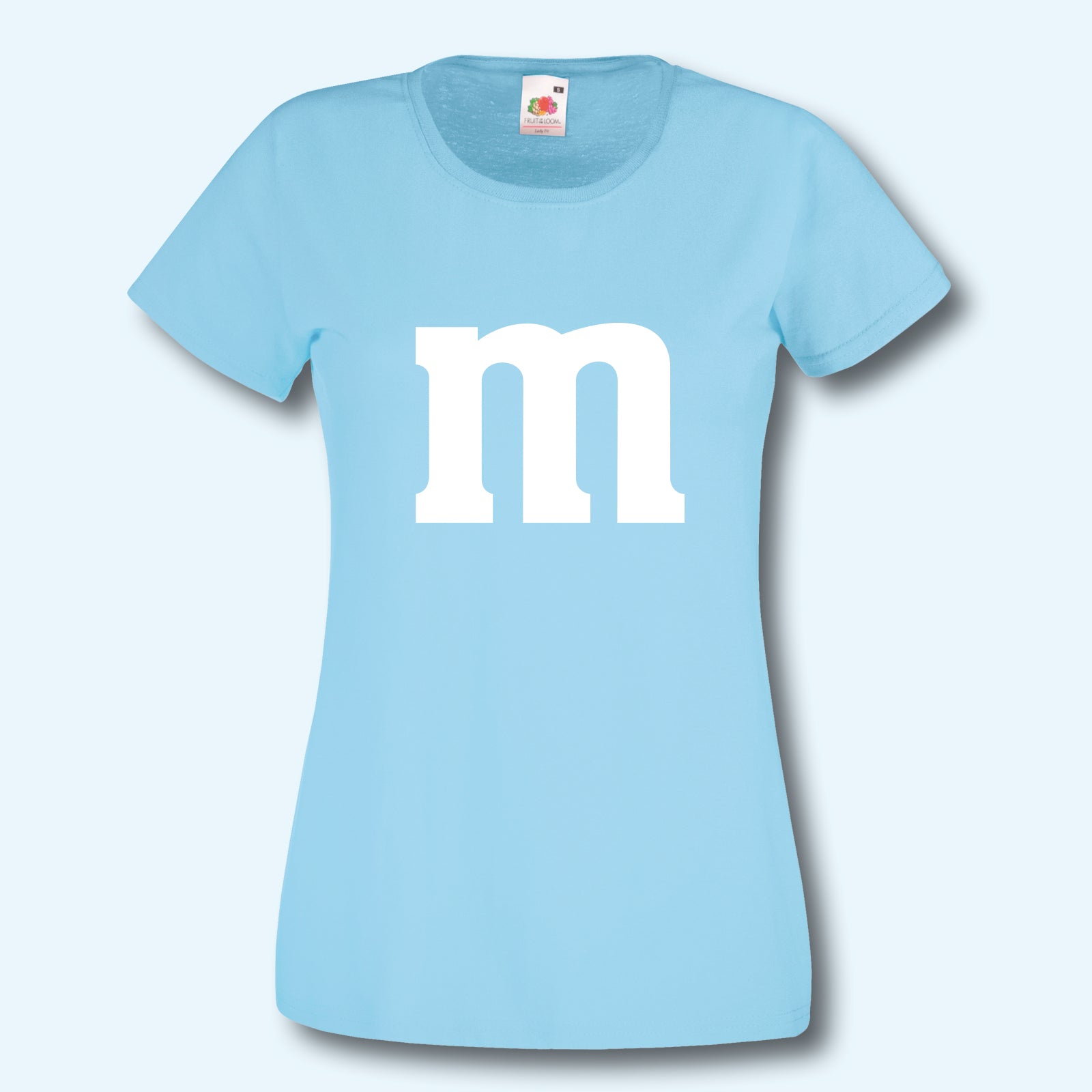 T-Shirt Damen M&M Kostüm Karneval Fasching Gruppenkostüm