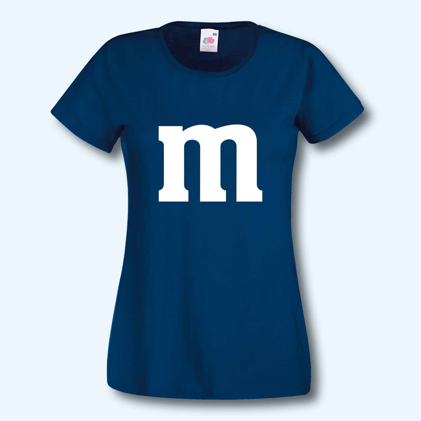 T-Shirt Damen M&M Kostüm Karneval Fasching Gruppenkostüm