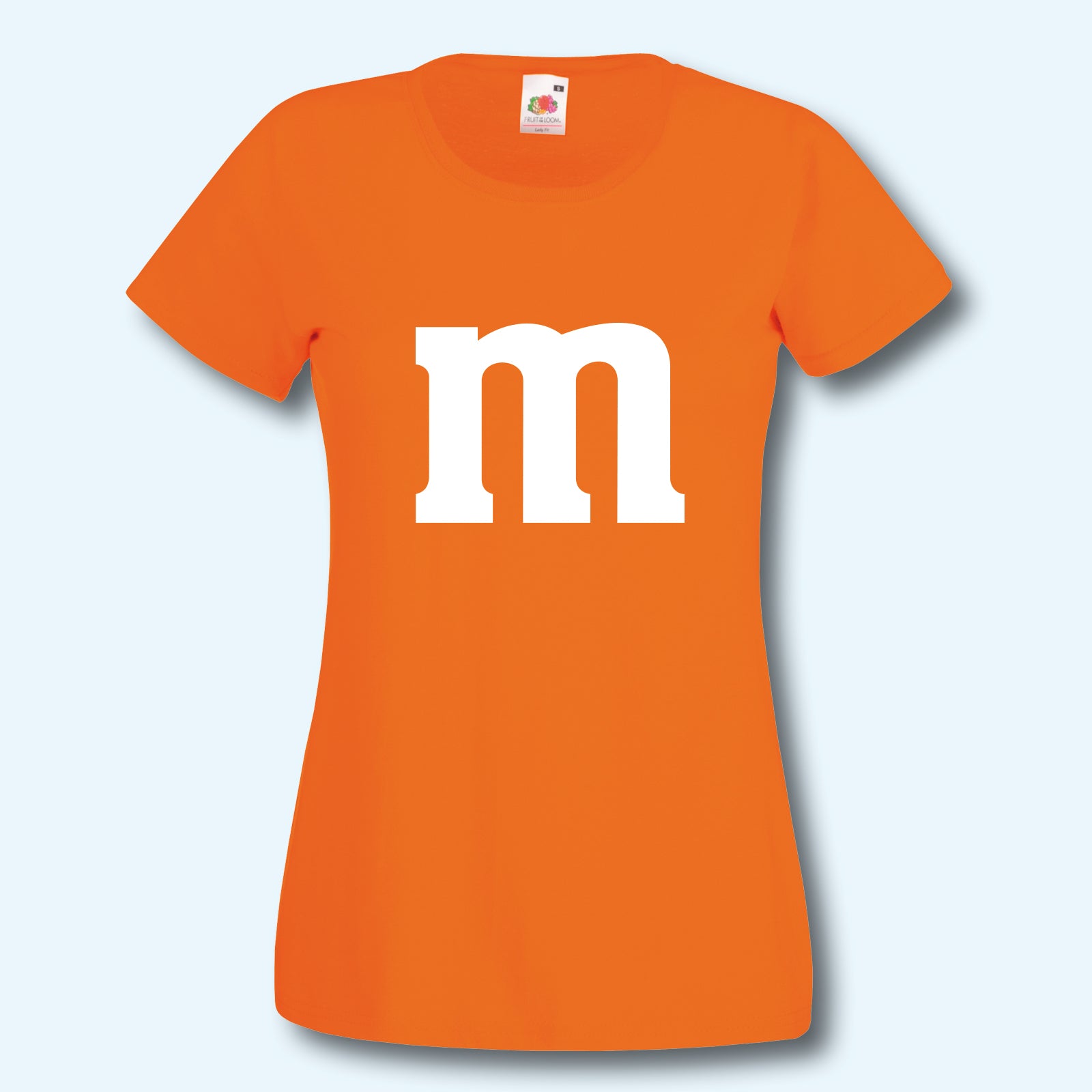 T-Shirt Damen M&M Kostüm Karneval Fasching Gruppenkostüm