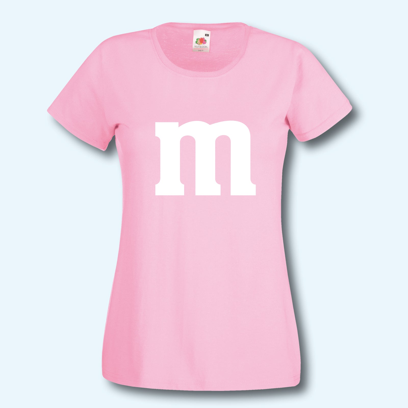 T-Shirt Damen M&M Kostüm Karneval Fasching Gruppenkostüm