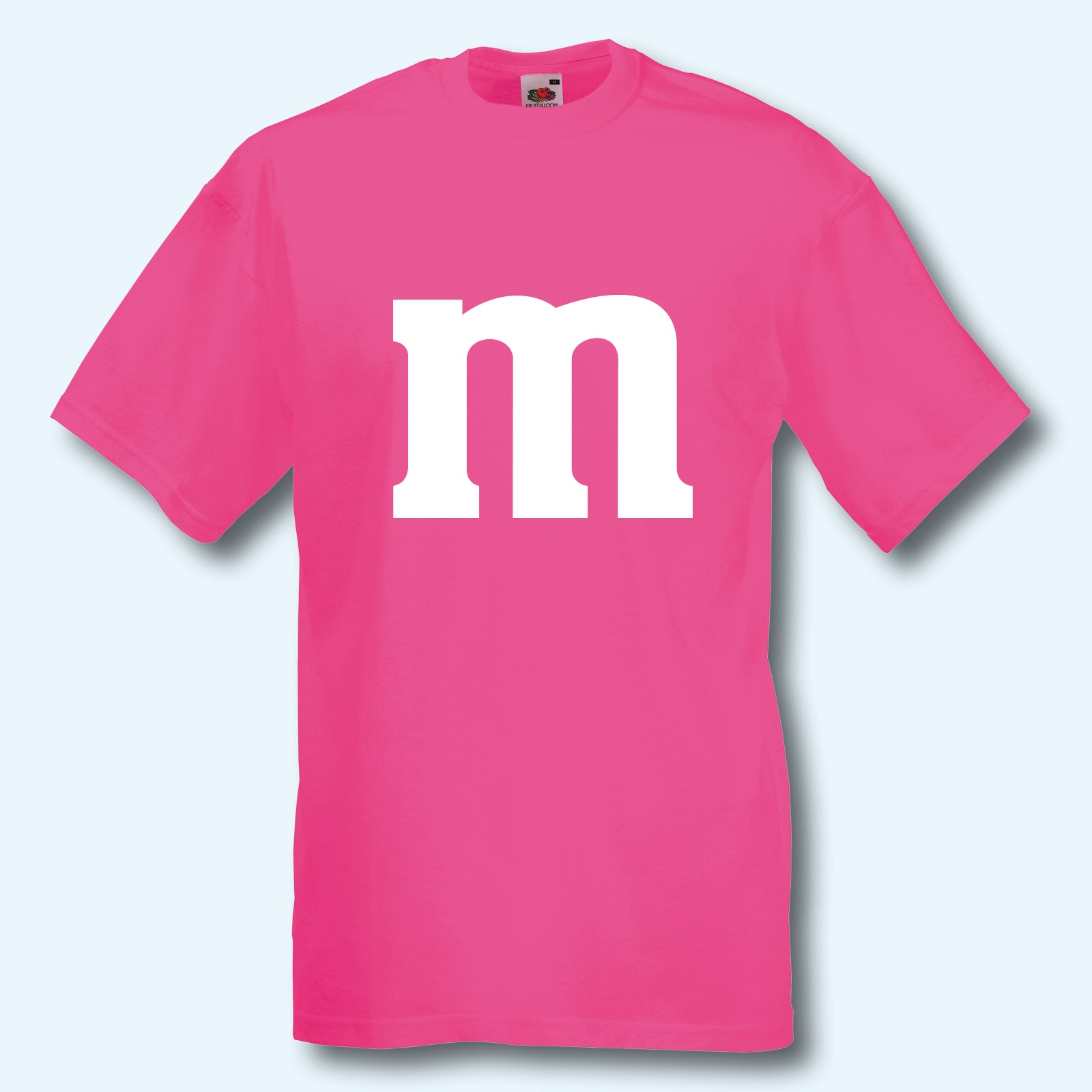 T-Shirt Herren M&M Kostüm Karneval Fasching Gruppenkostüm