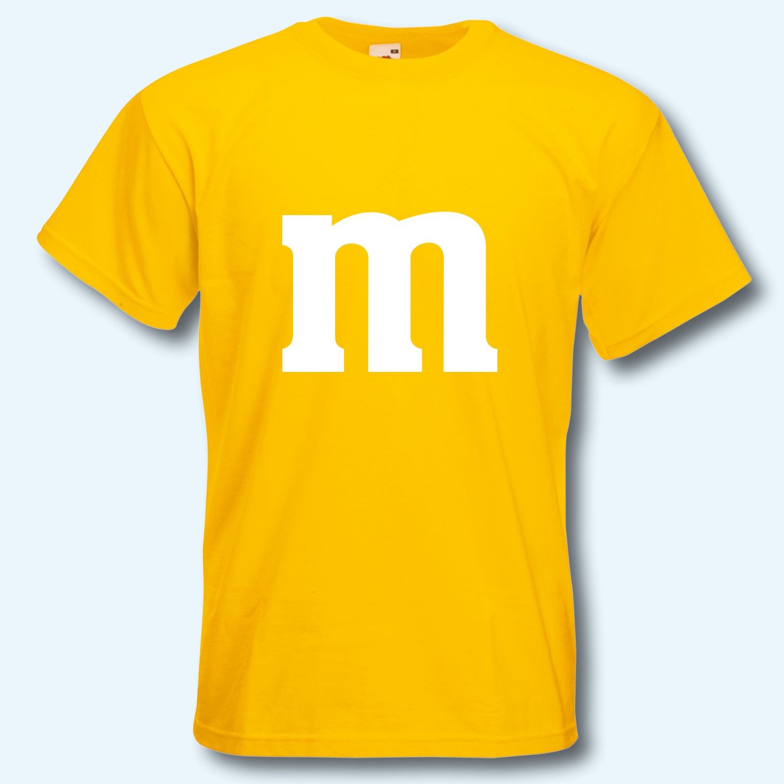 T-Shirt Herren M&M Kostüm Karneval Fasching Gruppenkostüm