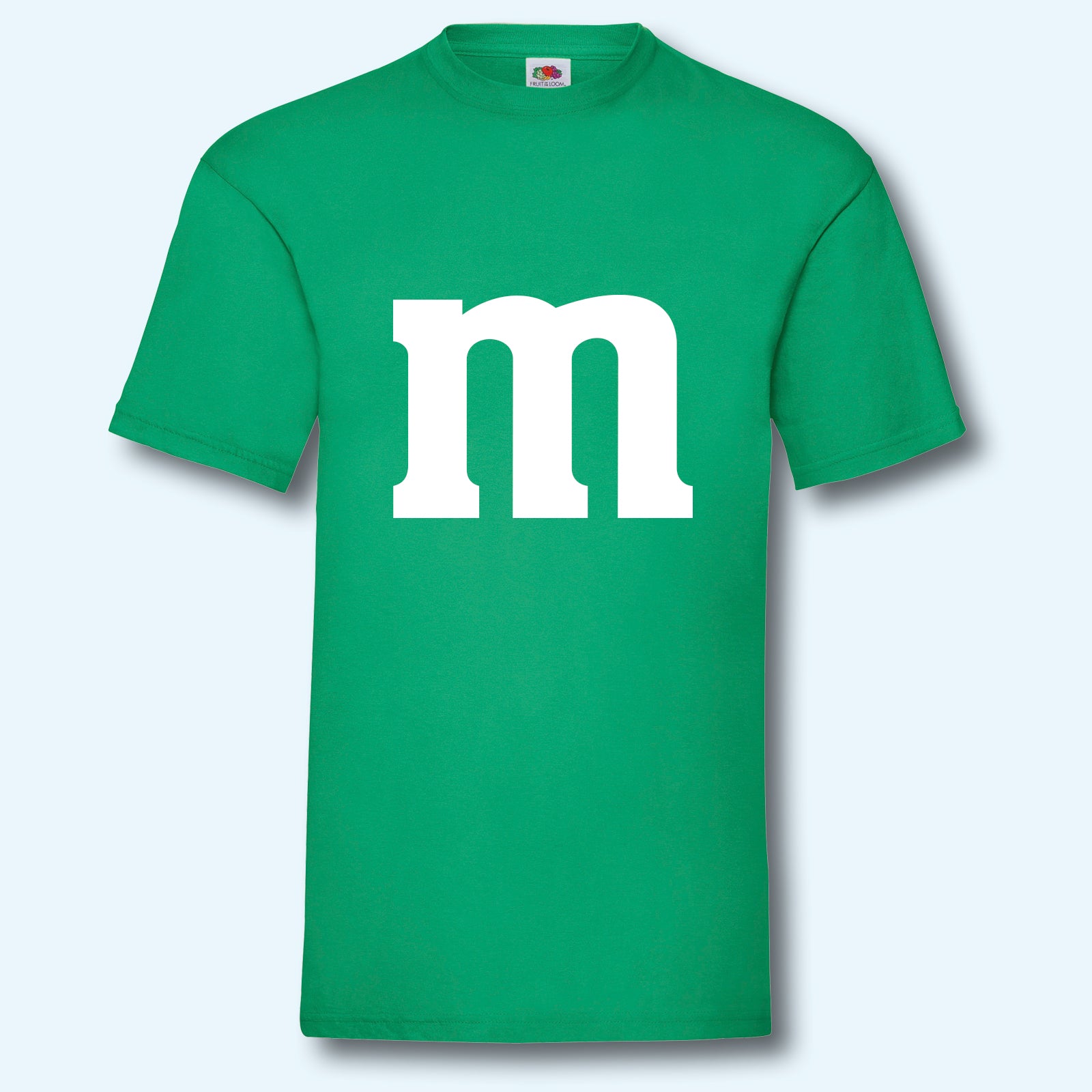 T-Shirt Herren M&M Kostüm Karneval Fasching Gruppenkostüm