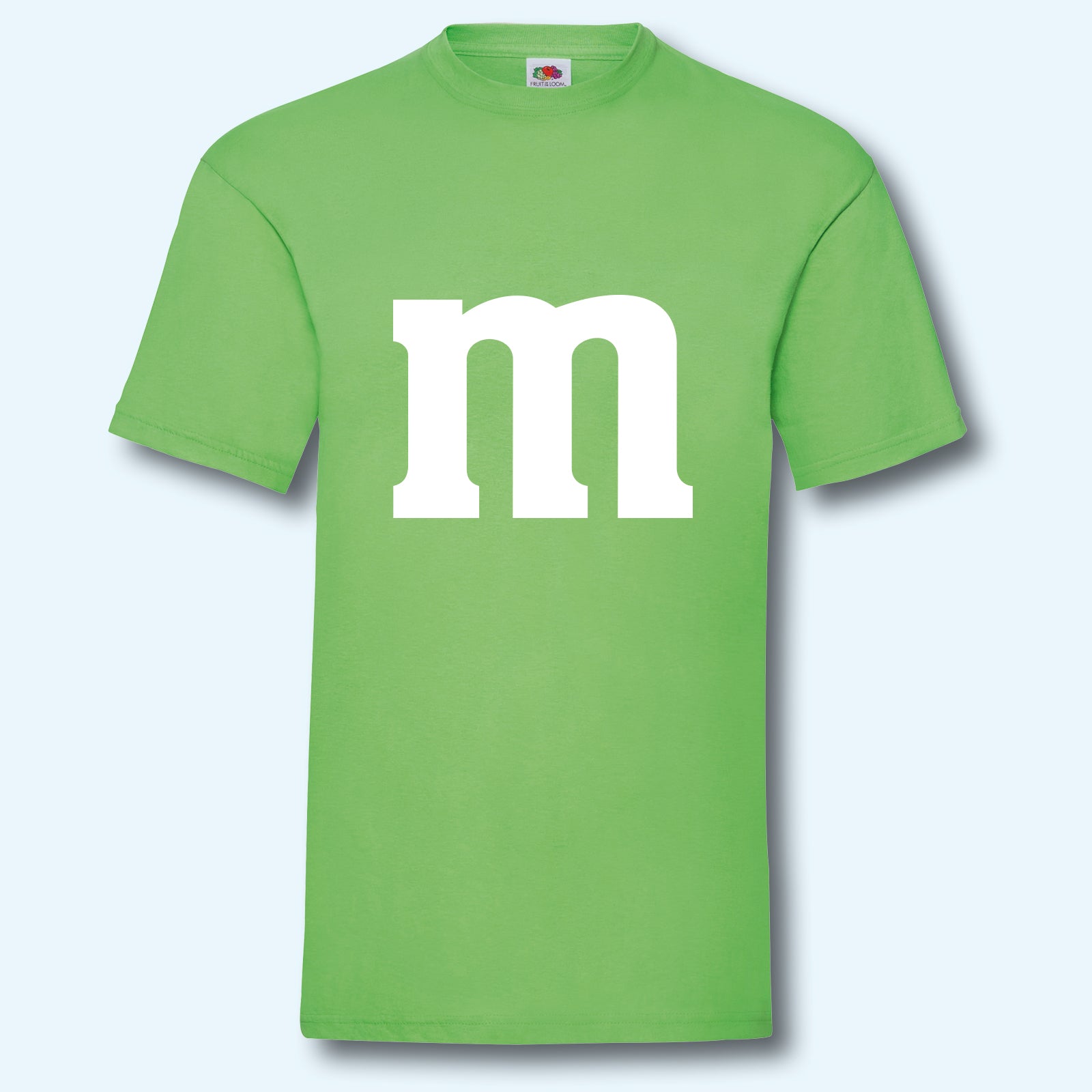 T-Shirt Herren M&M Kostüm Karneval Fasching Gruppenkostüm