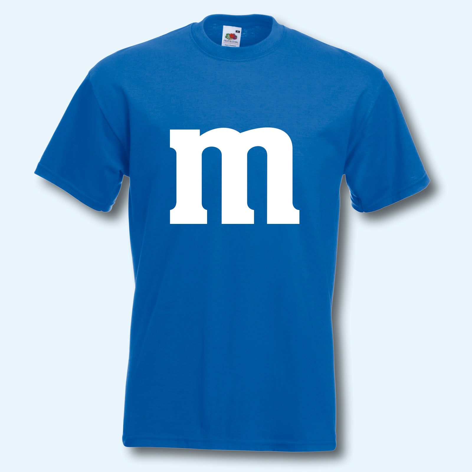 T-Shirt Herren M&M Kostüm Karneval Fasching Gruppenkostüm