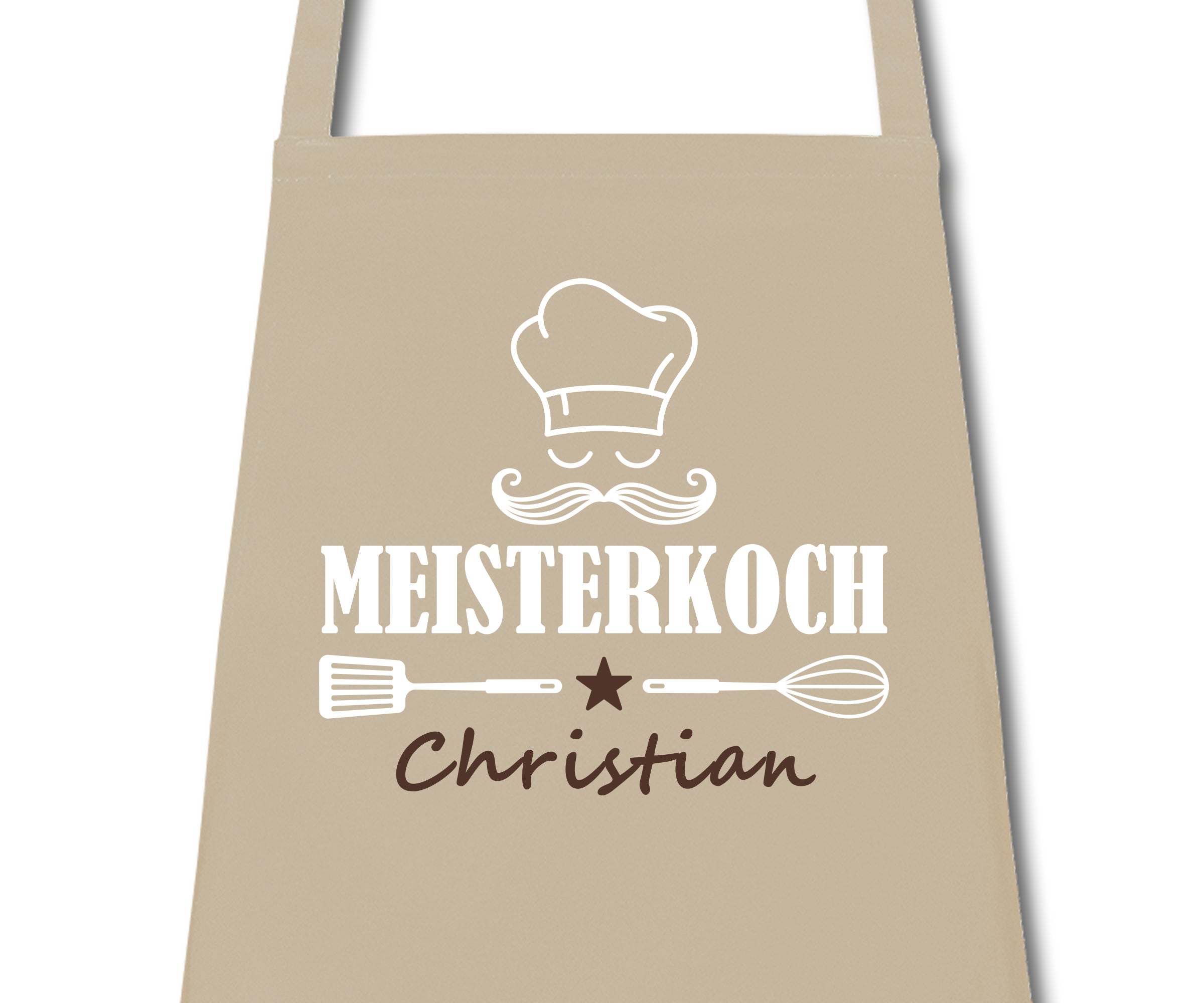Schürze Männer Meisterkoch mit Namen Wunschnamen Kochschürze Grillschürze Küchenschürze personalisiert