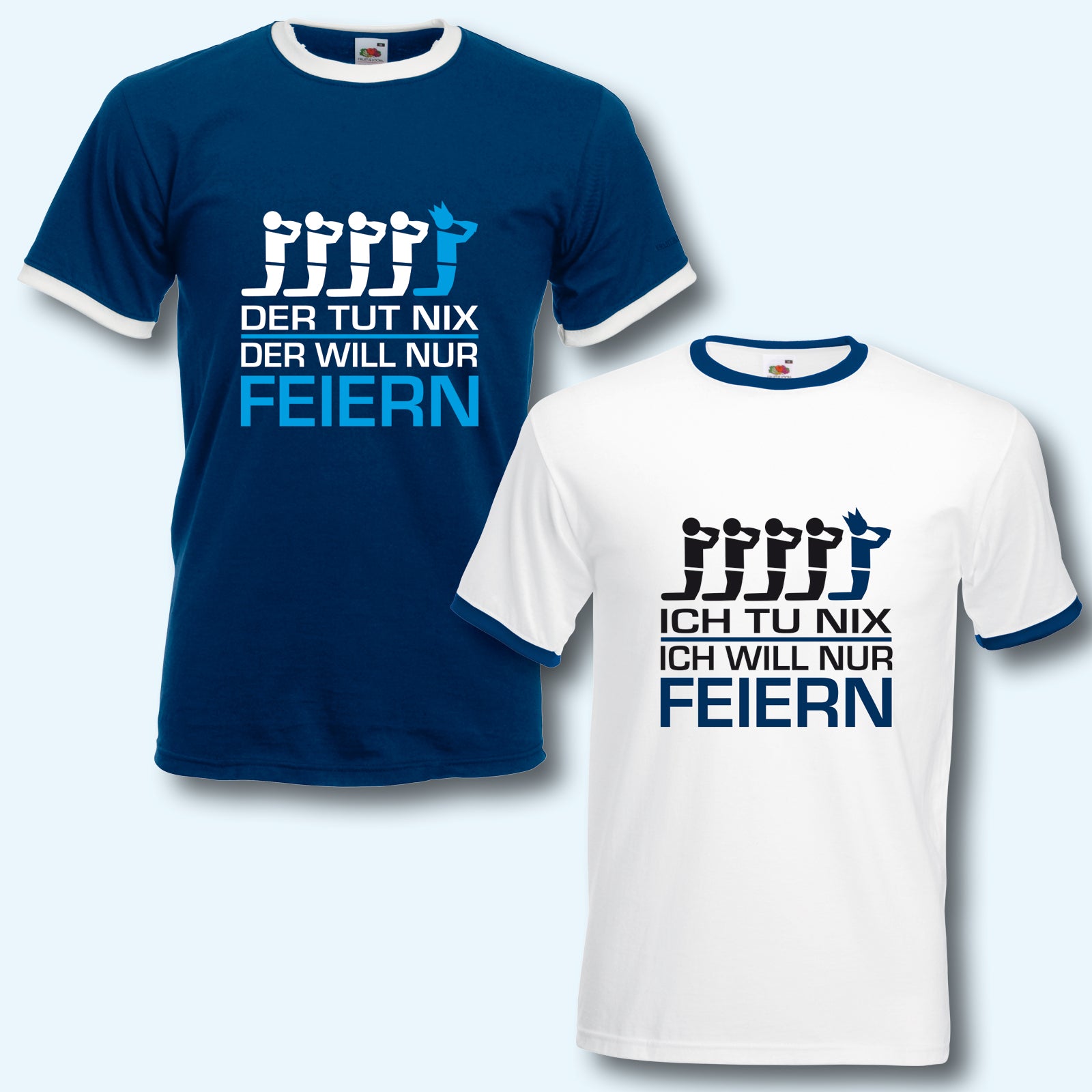 T-Shirt Trikot Retro-Shirt, JGA der tut nix, Junggesellenabschied