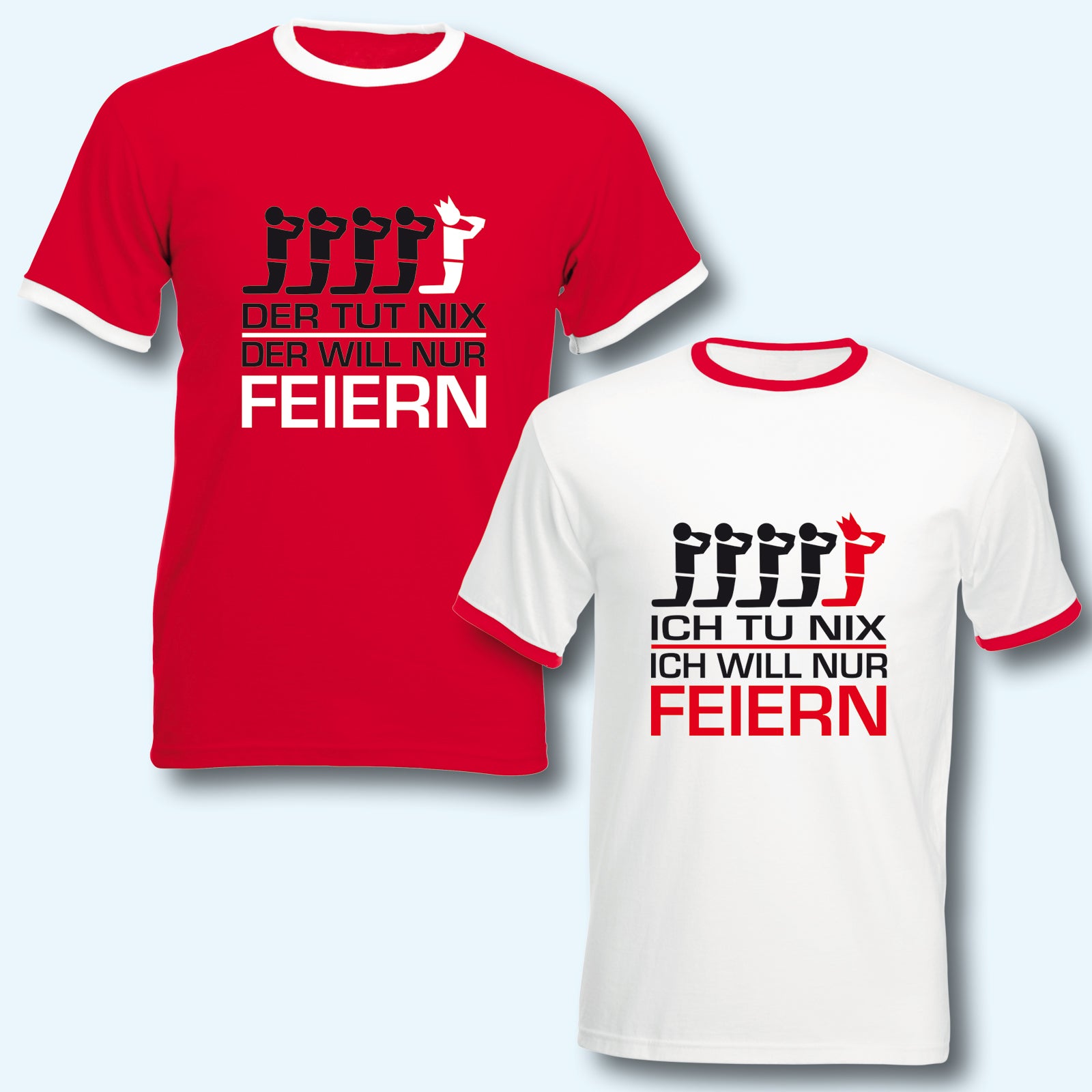 T-Shirt Trikot Retro-Shirt, JGA der tut nix, Junggesellenabschied