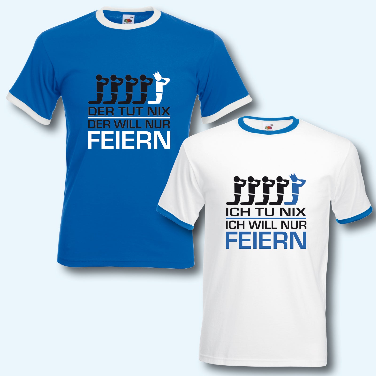 T-Shirt Trikot Retro-Shirt, JGA der tut nix, Junggesellenabschied