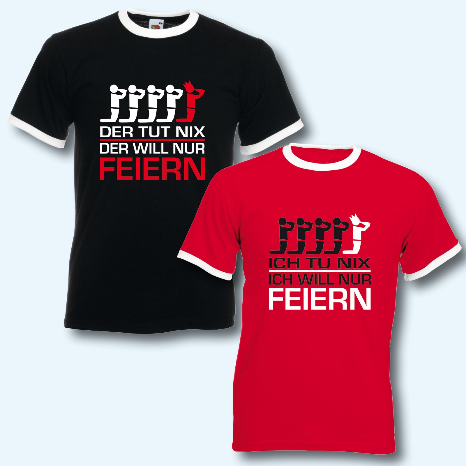 T-Shirt Trikot Retro-Shirt, JGA der tut nix, Junggesellenabschied