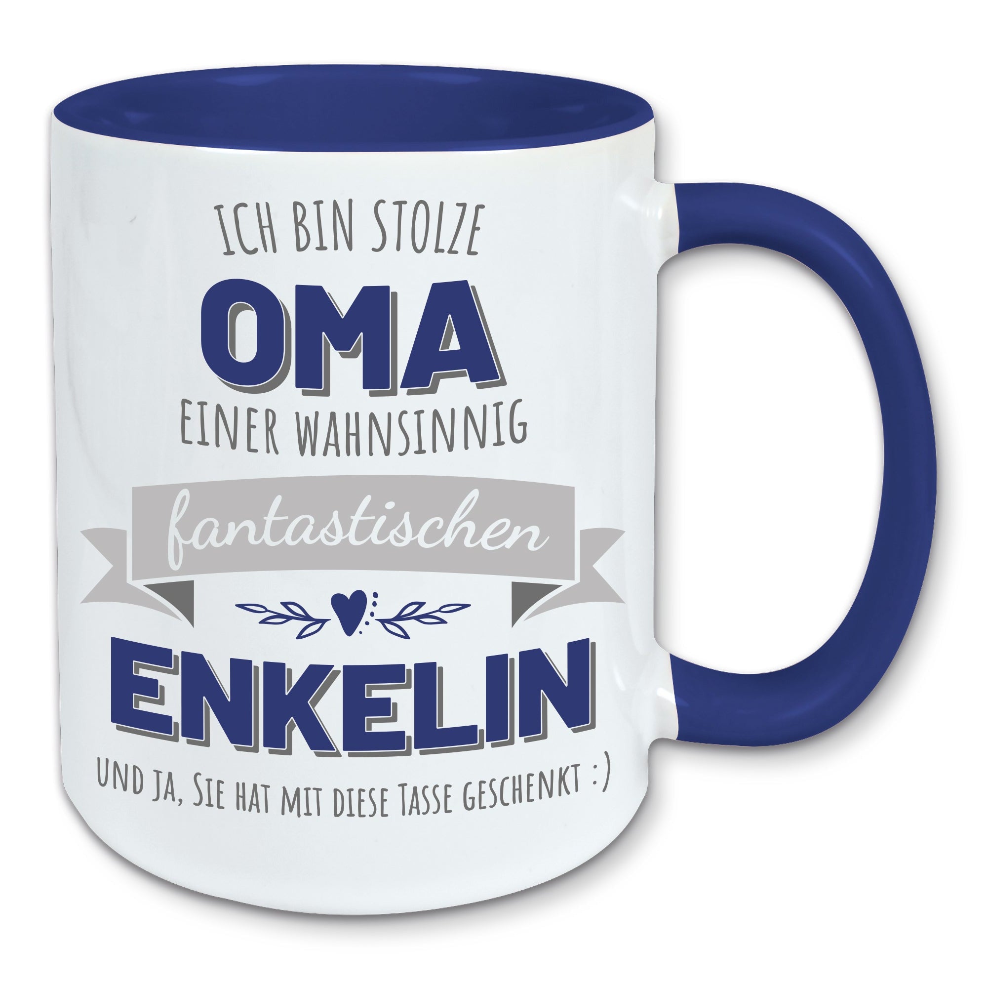 Tasse, Kaffeebecher, stolze Oma einer fantastischen Enkelin