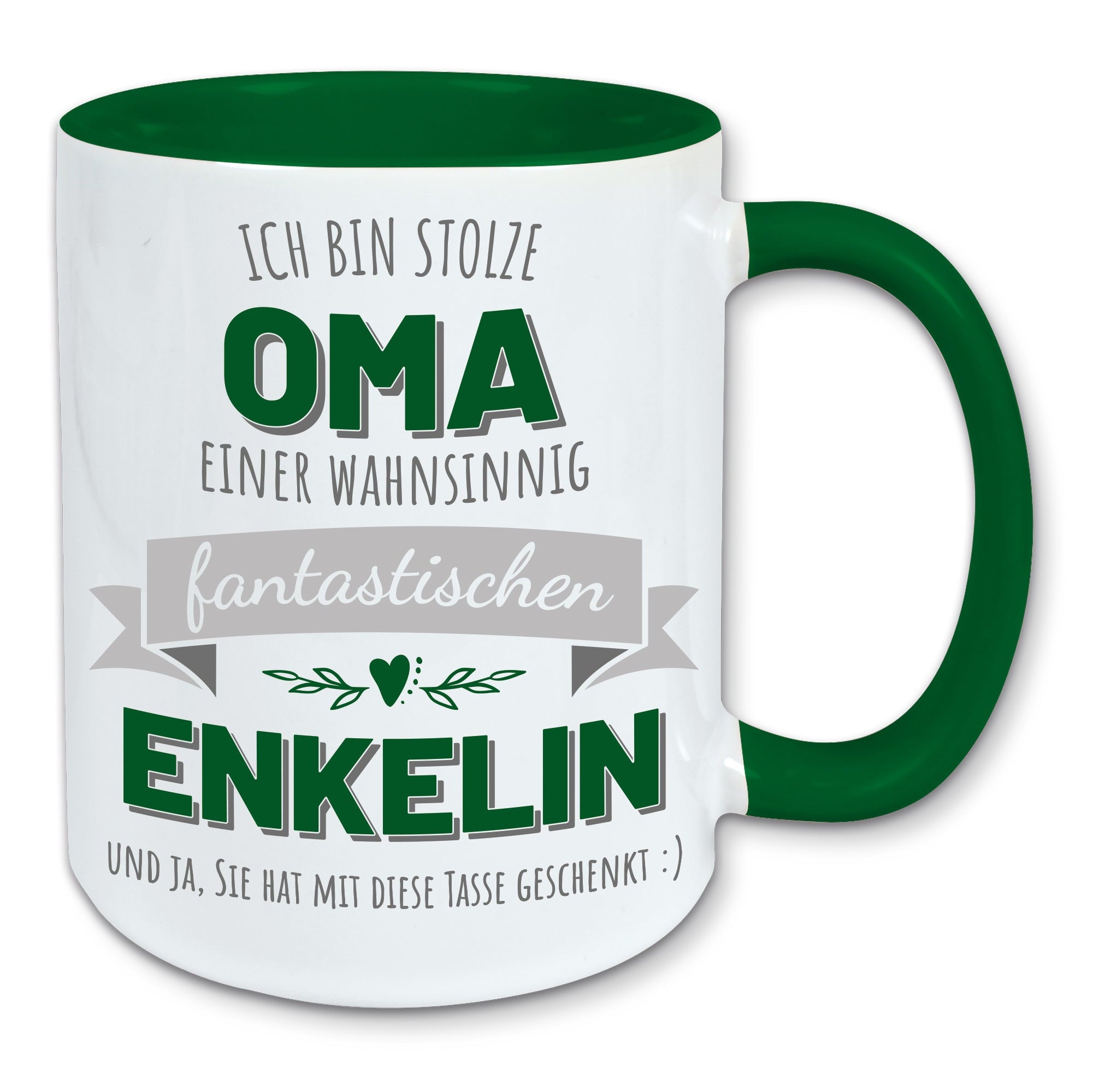 Tasse, Kaffeebecher, stolze Oma einer fantastischen Enkelin