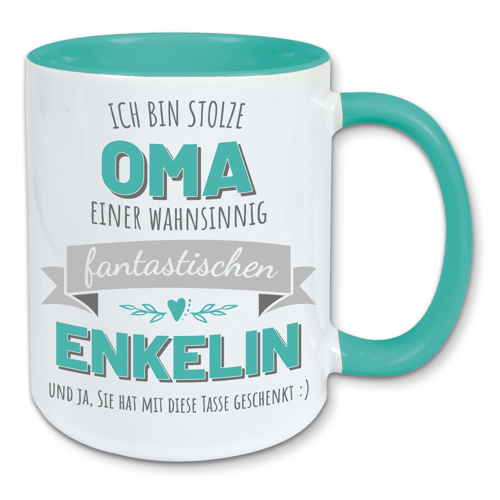 Tasse, Kaffeebecher, stolze Oma einer fantastischen Enkelin