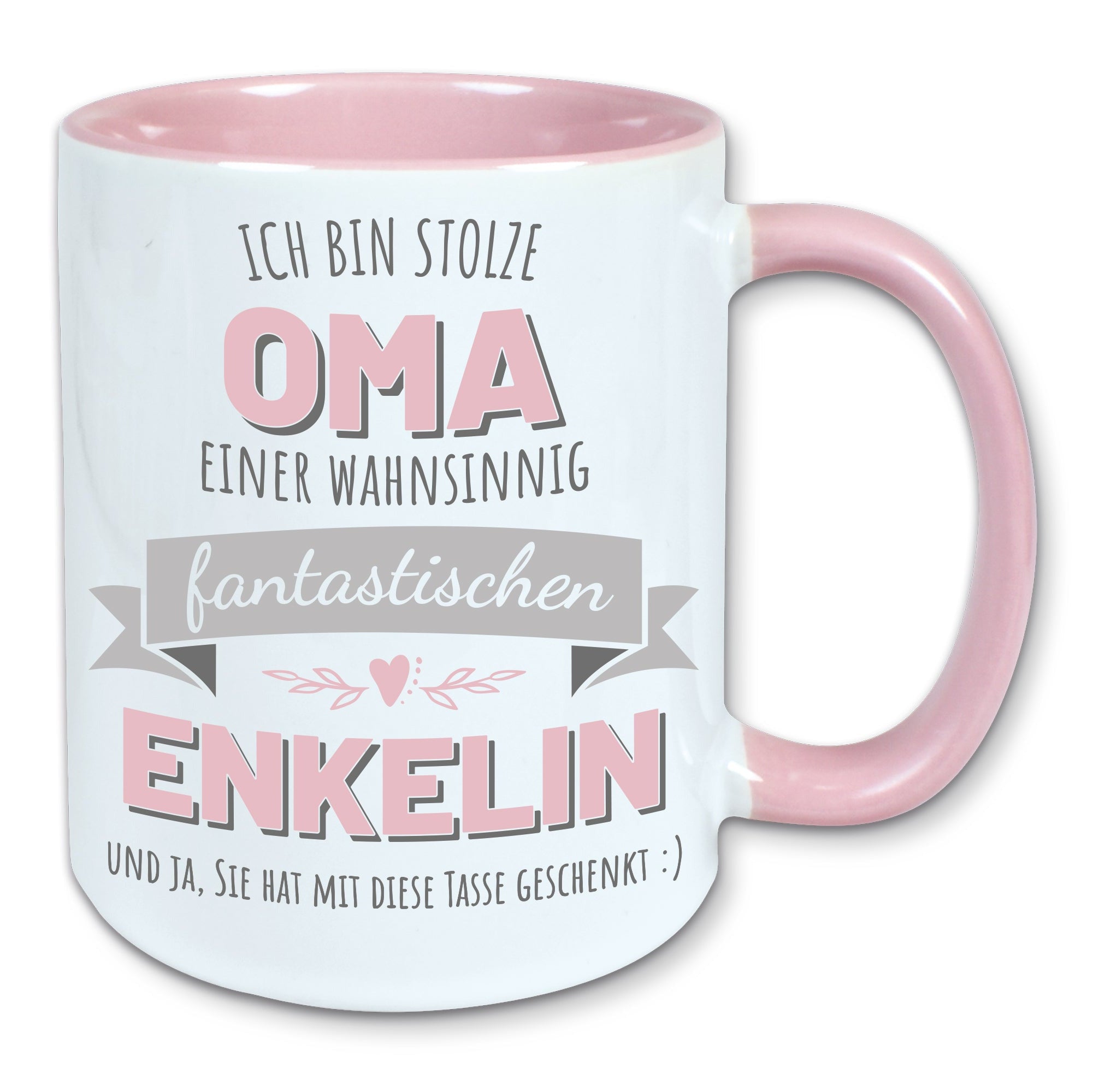 Tasse, Kaffeebecher, stolze Oma einer fantastischen Enkelin