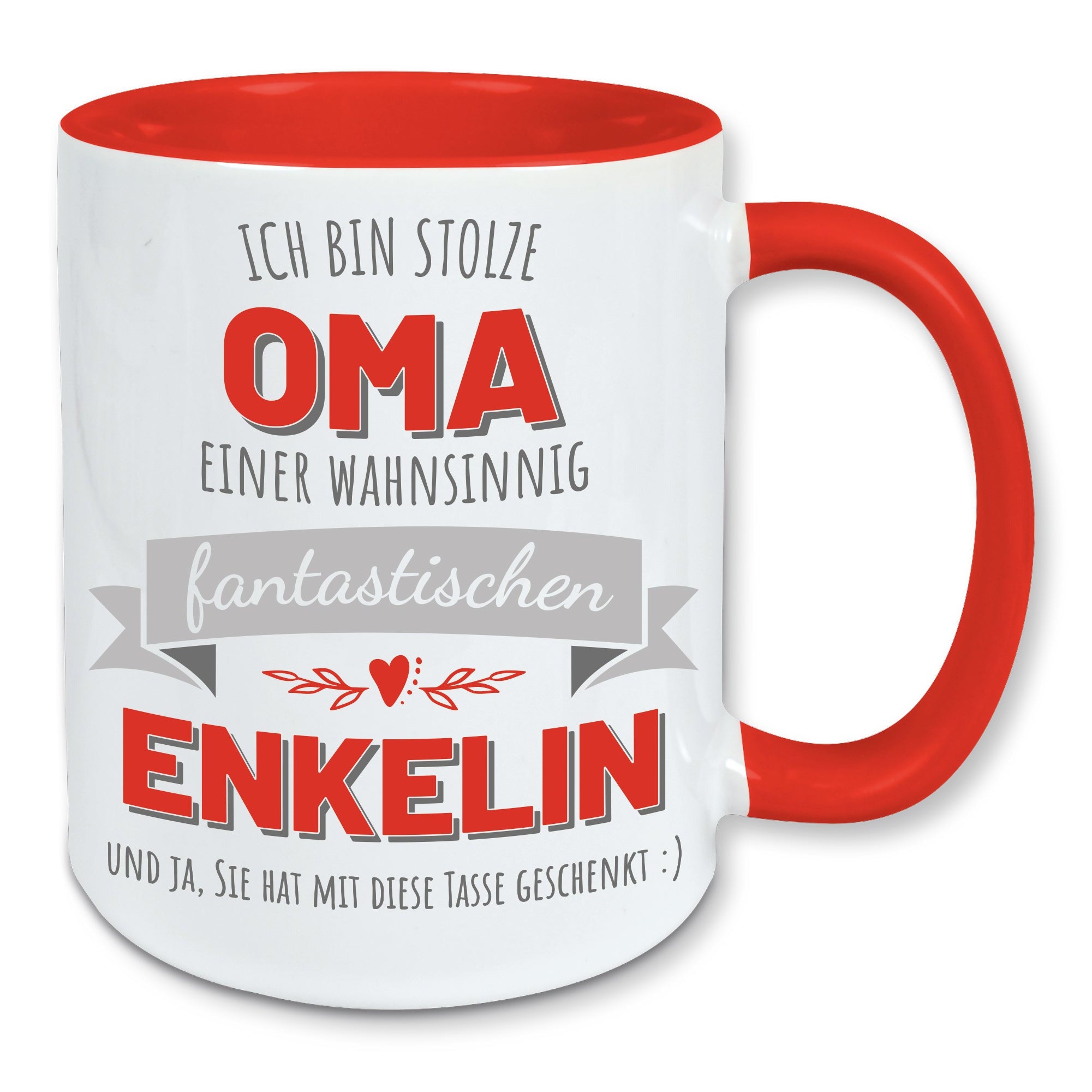 Tasse, Kaffeebecher, stolze Oma einer fantastischen Enkelin