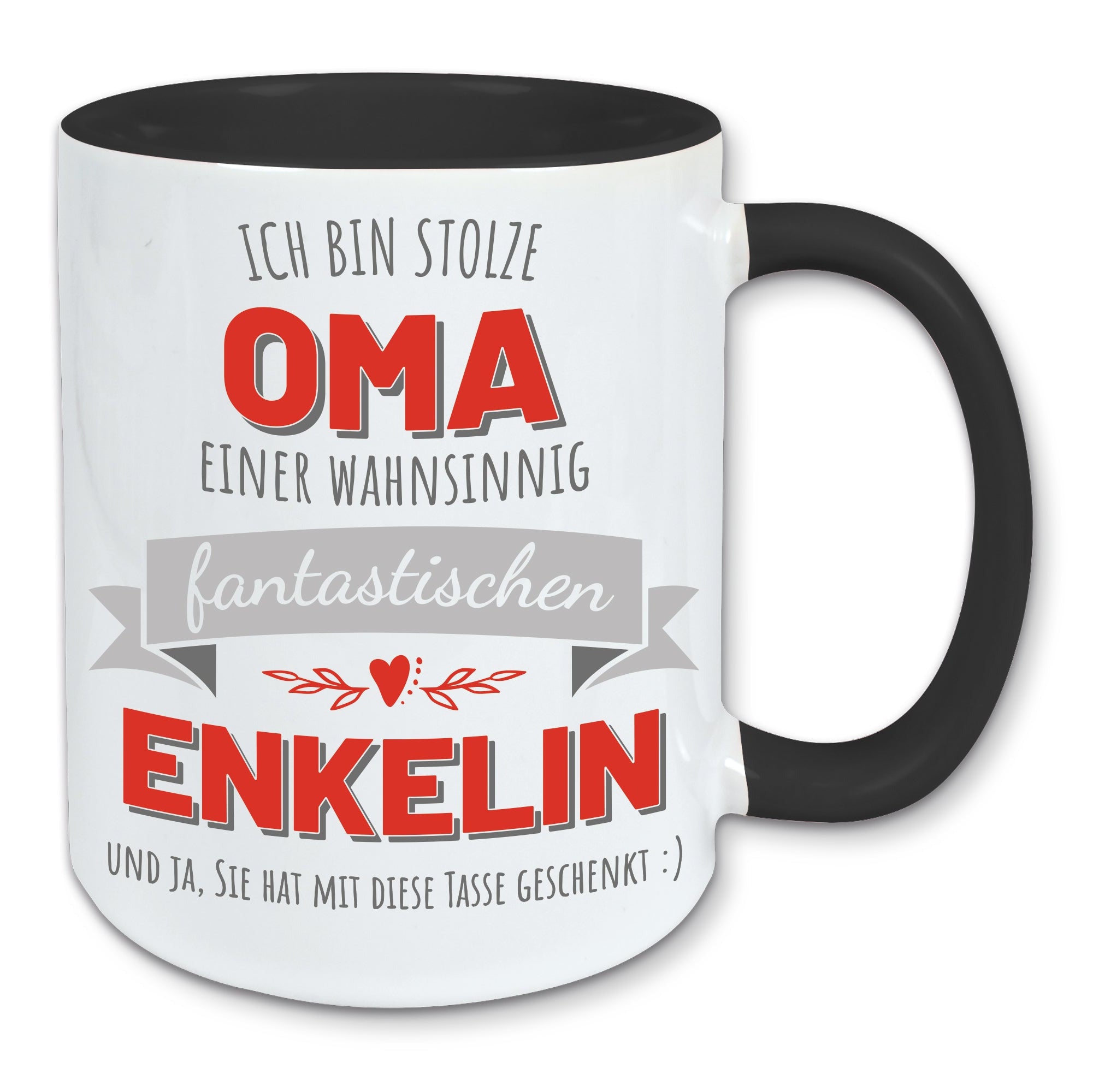 Tasse, Kaffeebecher, stolze Oma einer fantastischen Enkelin