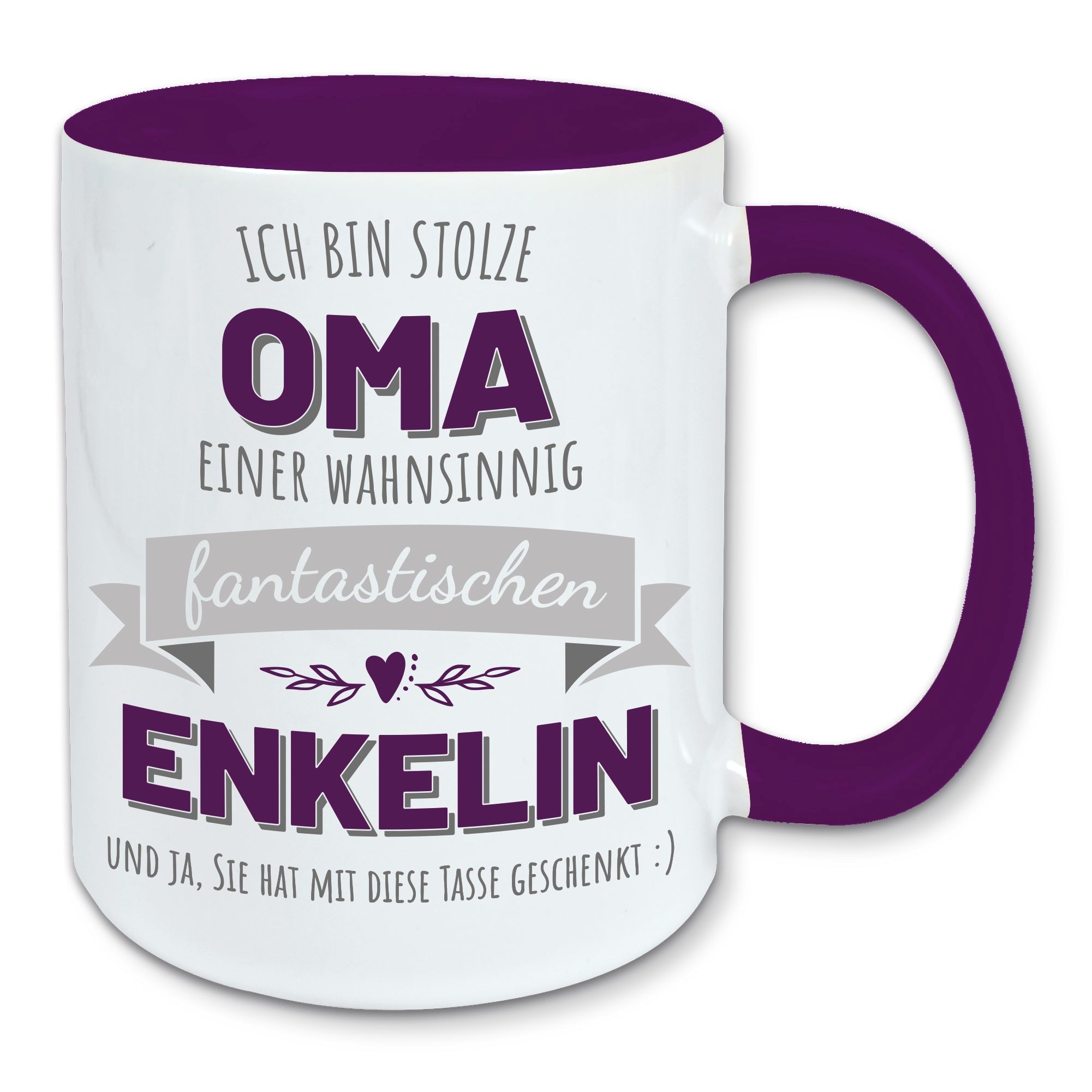 Tasse, Kaffeebecher, stolze Oma einer fantastischen Enkelin