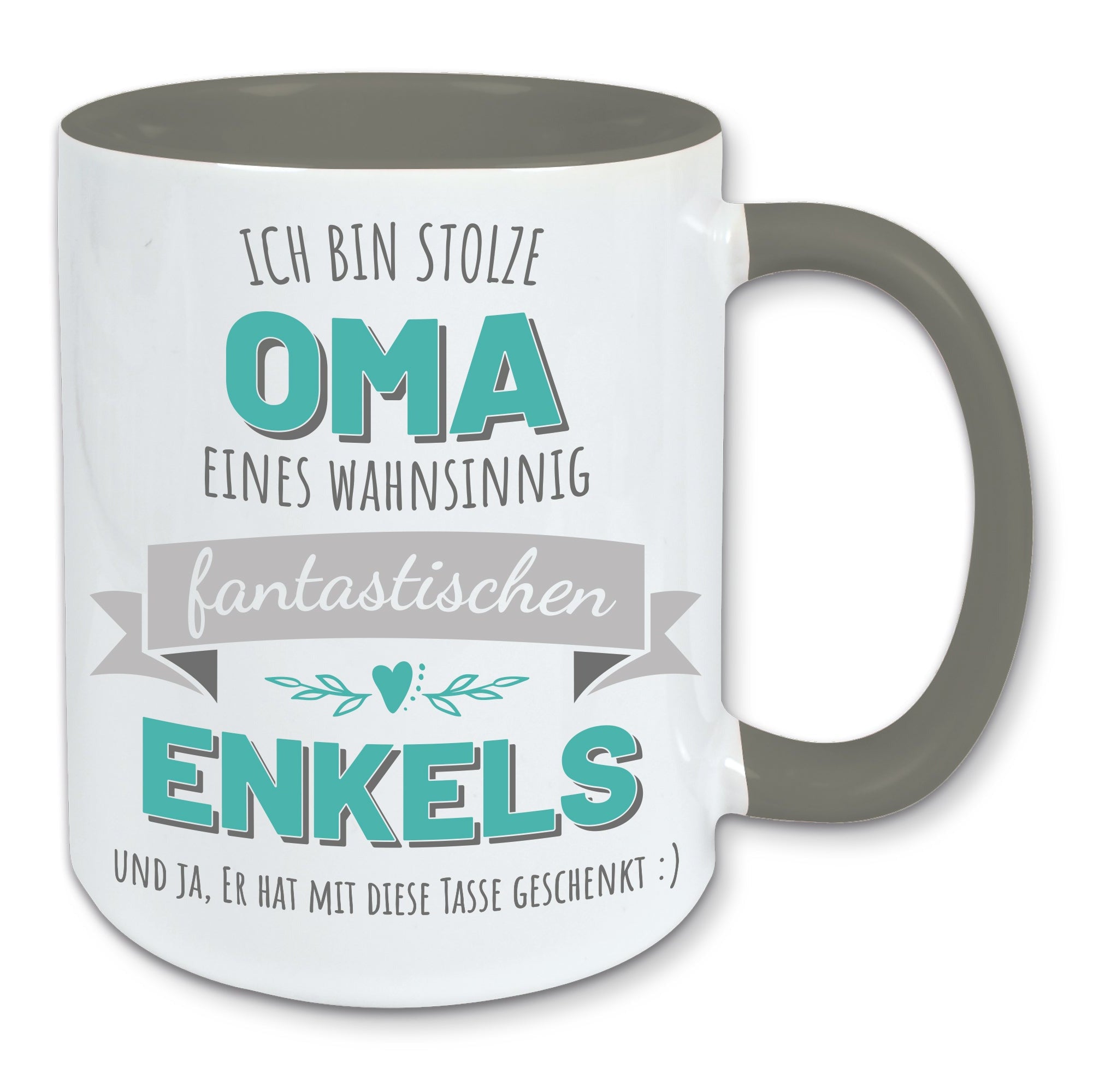 Tasse, Kaffeebecher, stolze Oma eines fantastischen Enkels