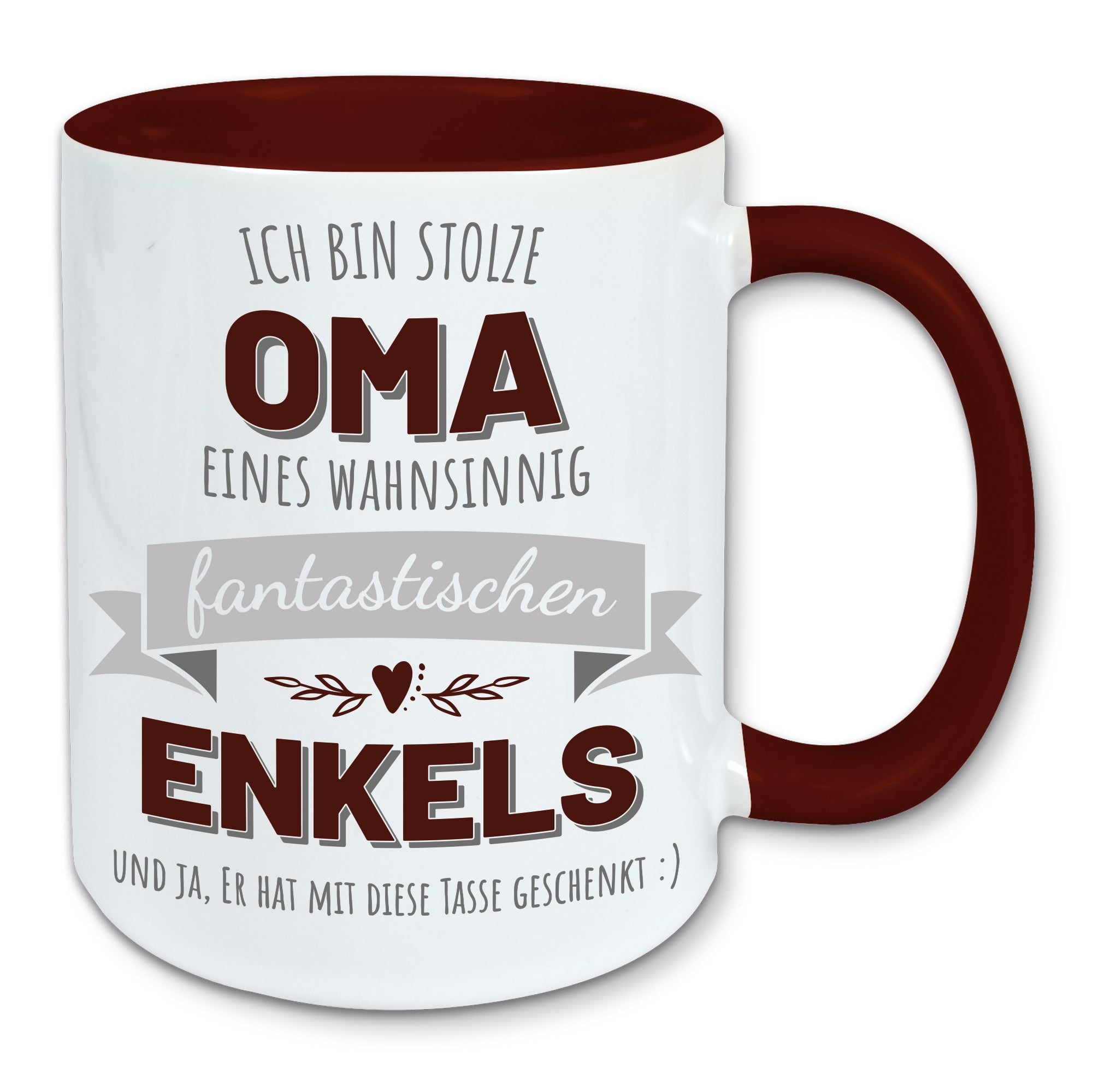Tasse, Kaffeebecher, stolze Oma eines fantastischen Enkels