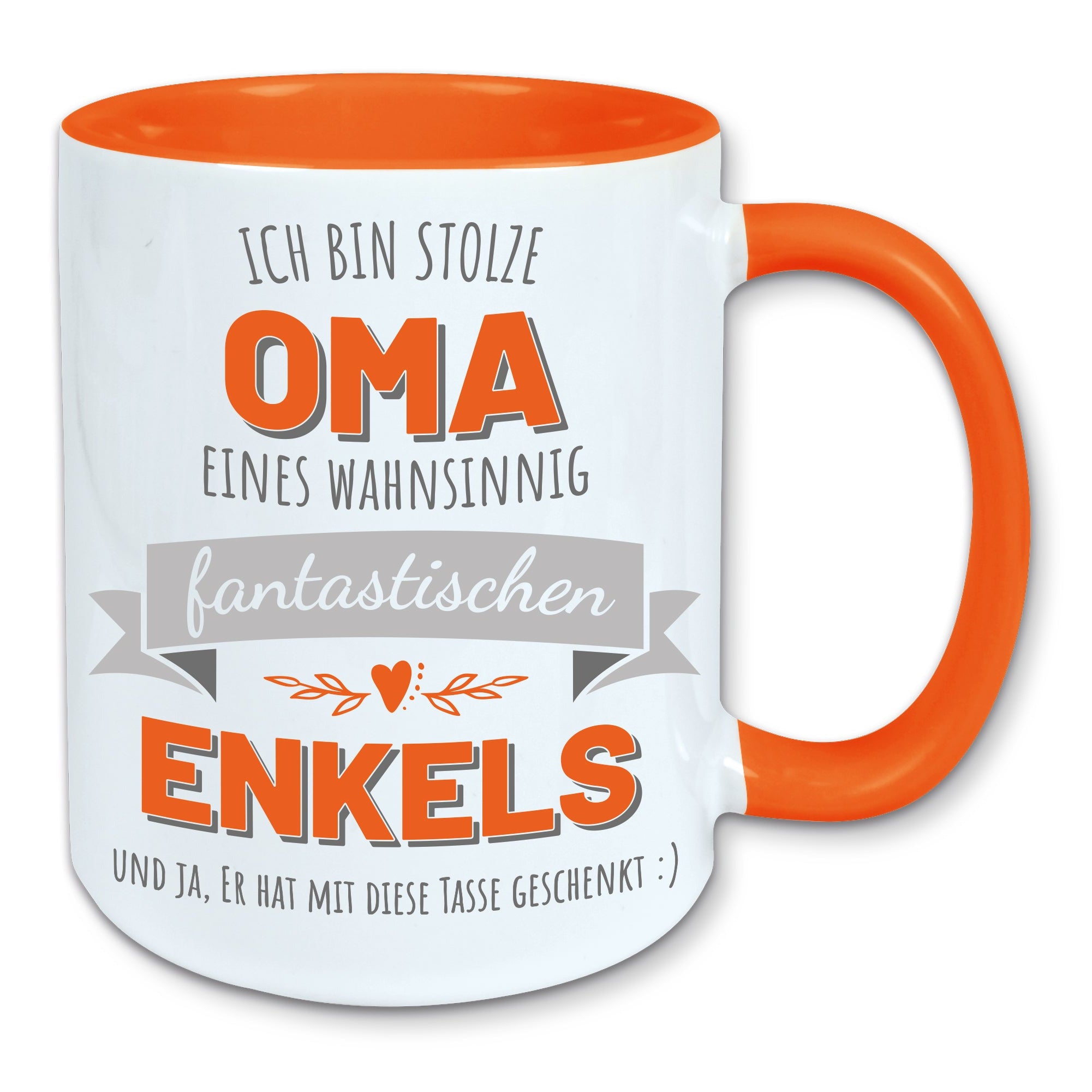 Tasse, Kaffeebecher, stolze Oma eines fantastischen Enkels