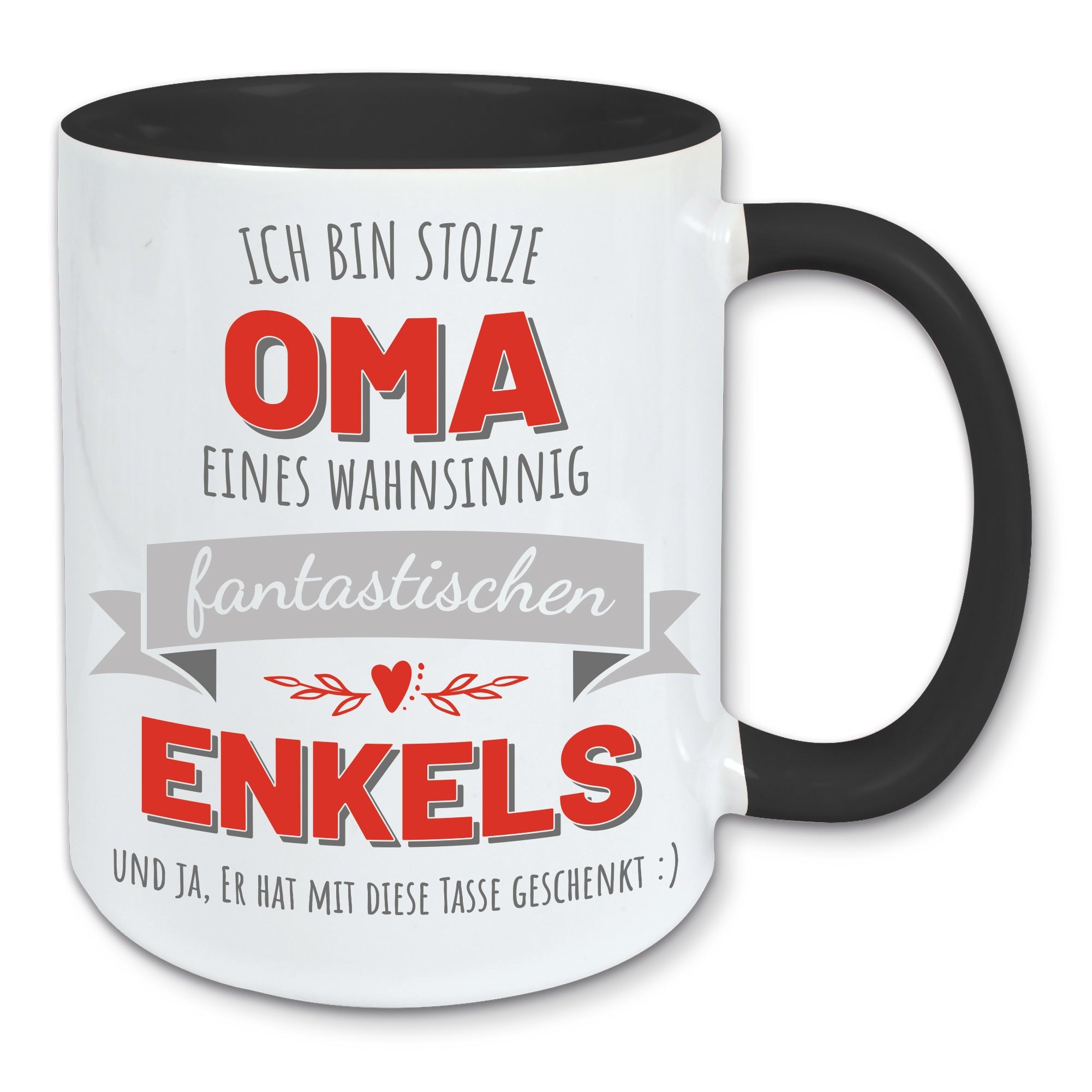 Tasse, Kaffeebecher, stolze Oma eines fantastischen Enkels