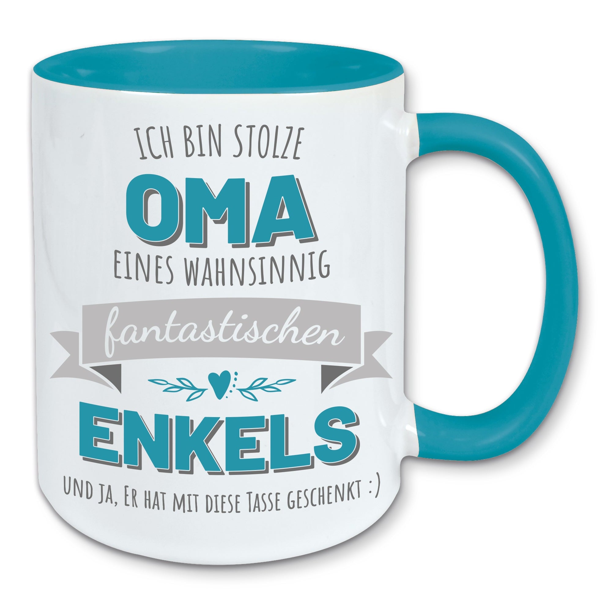 Tasse, Kaffeebecher, stolze Oma eines fantastischen Enkels