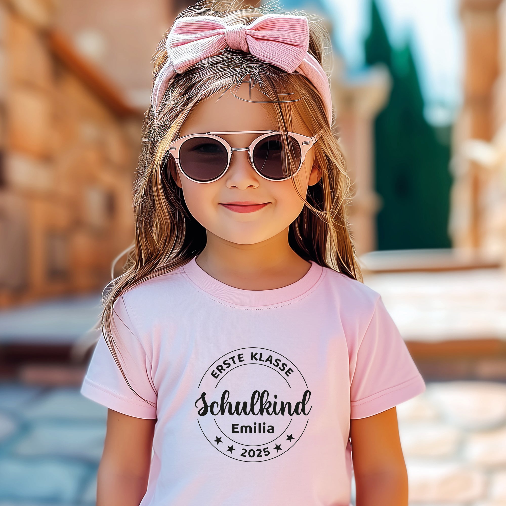 T-Shirt Einschulung Schulanfang Schulkind mit Wunschnamen personalisiert