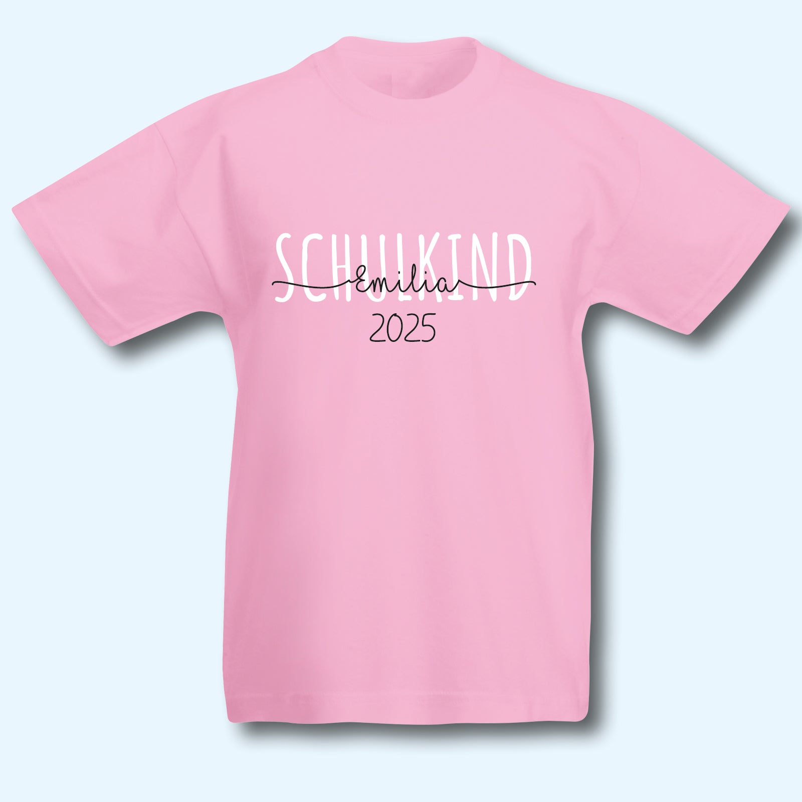 T-Shirt Einschulung Schulanfang Schulkind mit Wunschnamen personalisiert