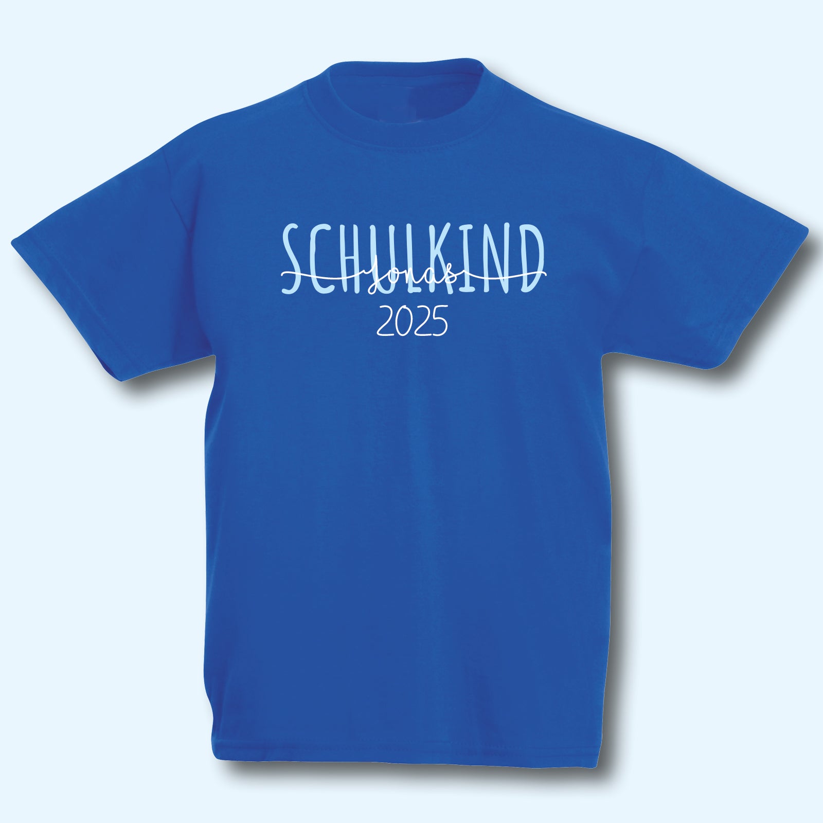 T-Shirt Einschulung Schulanfang Schulkind mit Wunschnamen personalisiert
