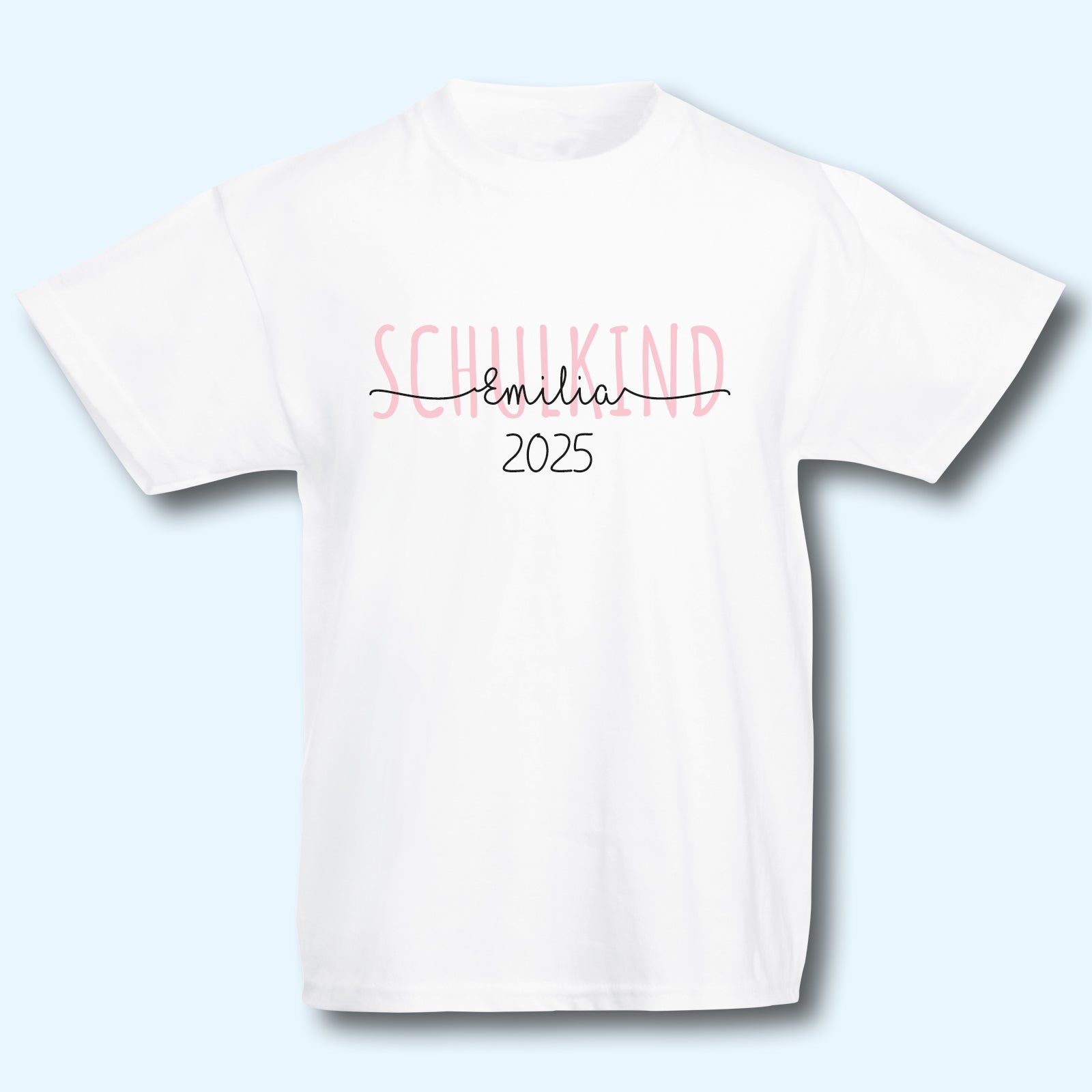 T-Shirt Einschulung Schulanfang Schulkind mit Wunschnamen personalisiert