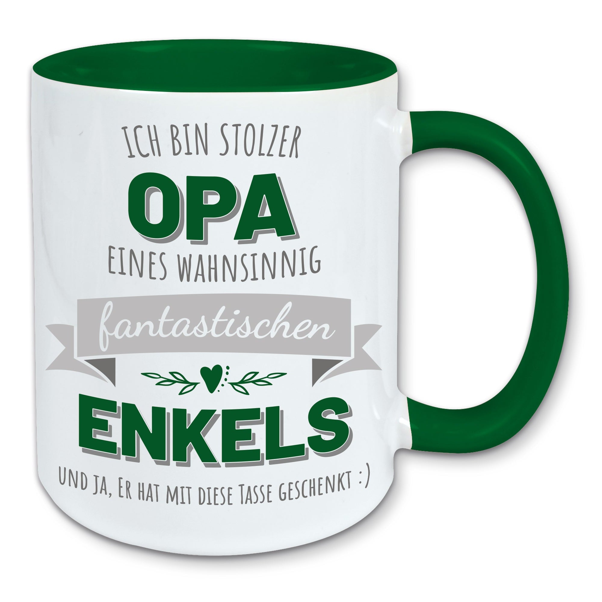 Tasse, Kaffeebecher, stolzer Opa eines fantastischen Enkels