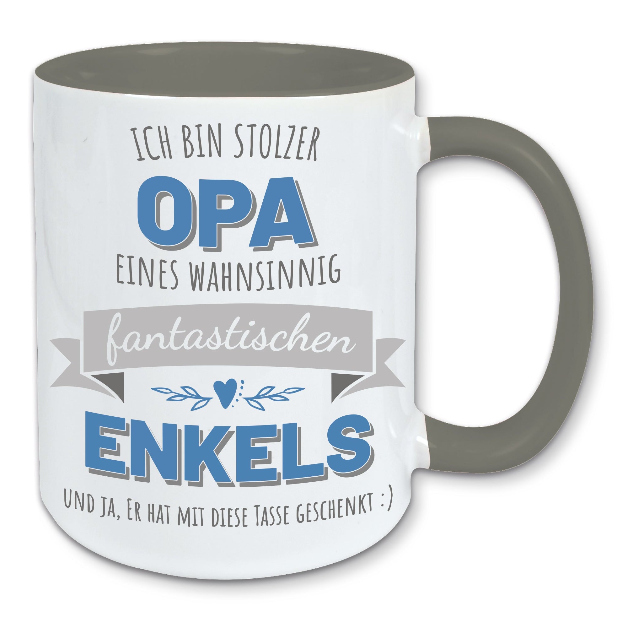 Tasse, Kaffeebecher, stolzer Opa eines fantastischen Enkels