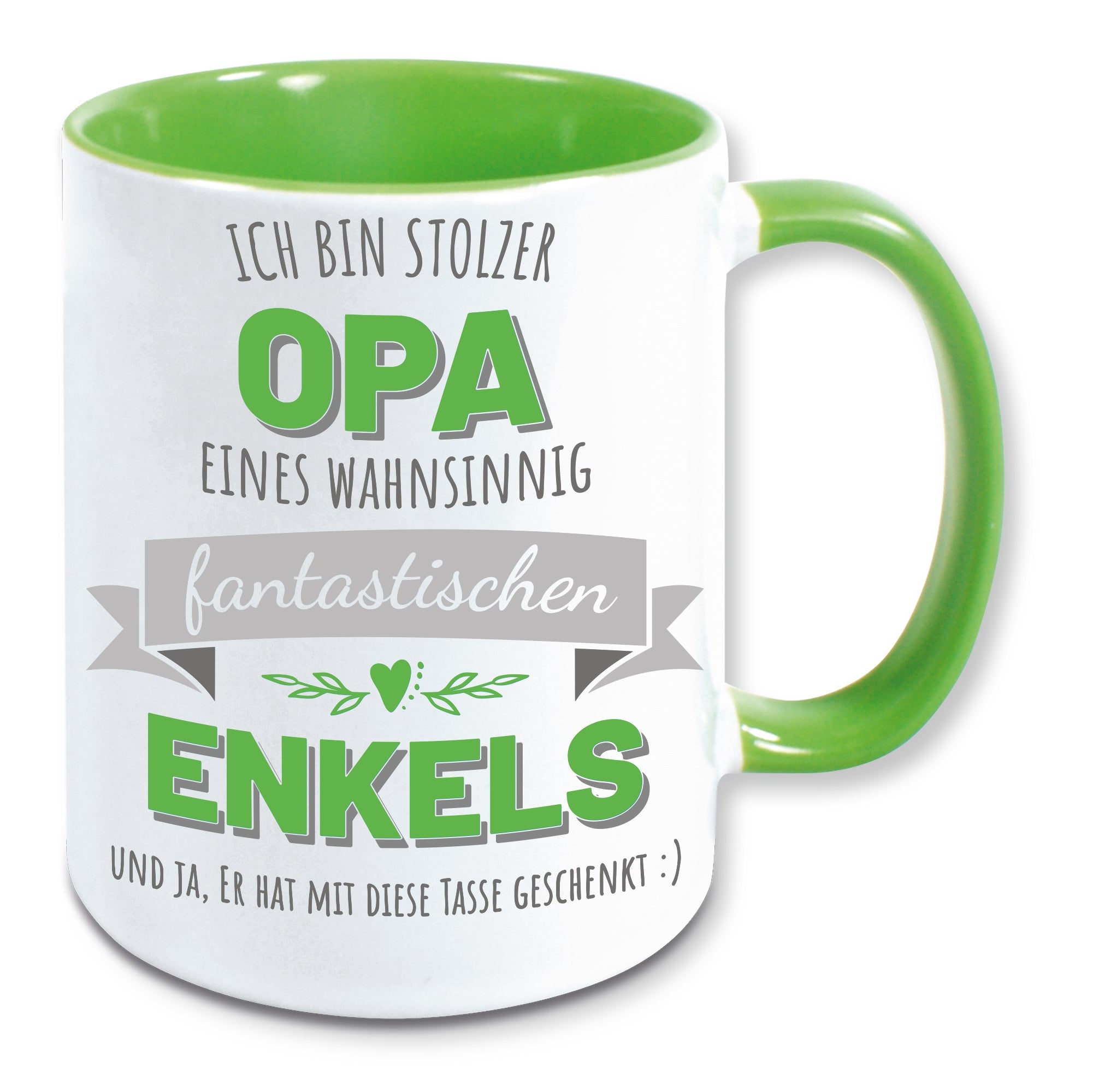 Tasse, Kaffeebecher, stolzer Opa eines fantastischen Enkels