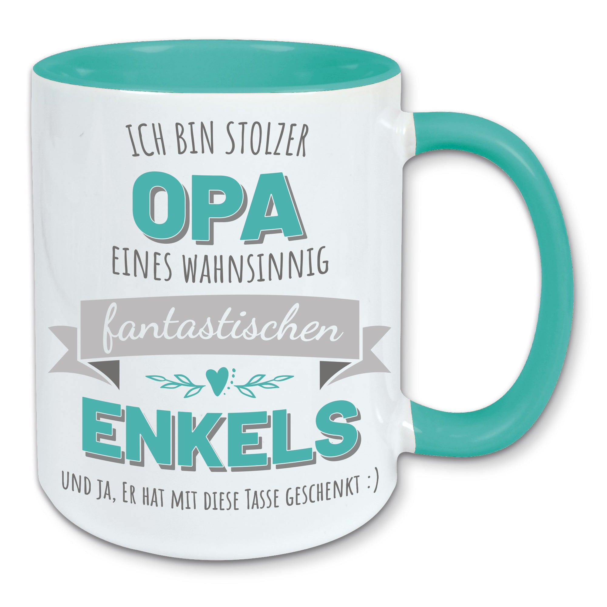 Tasse, Kaffeebecher, stolzer Opa eines fantastischen Enkels