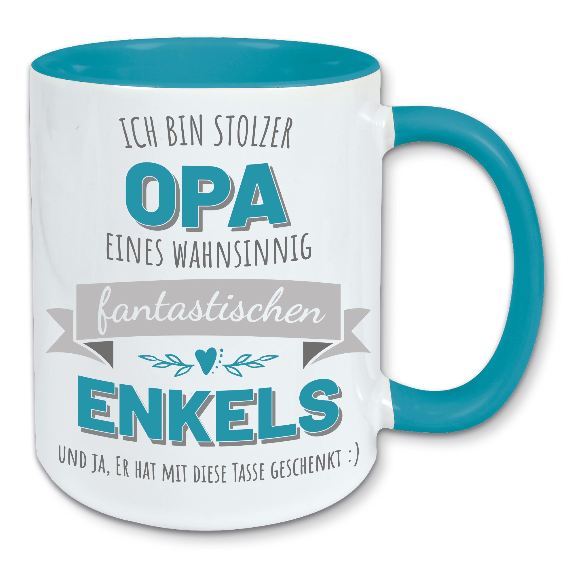 Tasse, Kaffeebecher, stolzer Opa eines fantastischen Enkels