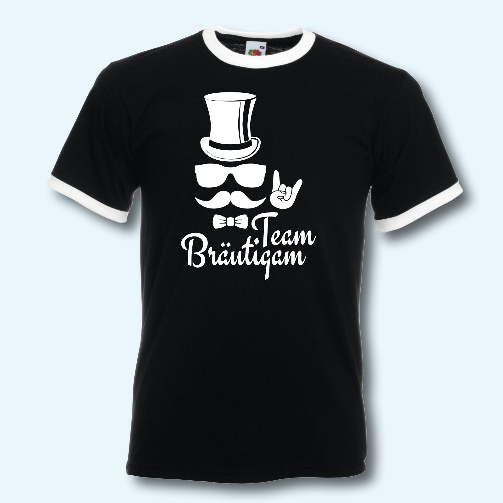 T-Shirt Trikot Retro-Shirt, JGA Team Bräutigam, Junggesellenabschied