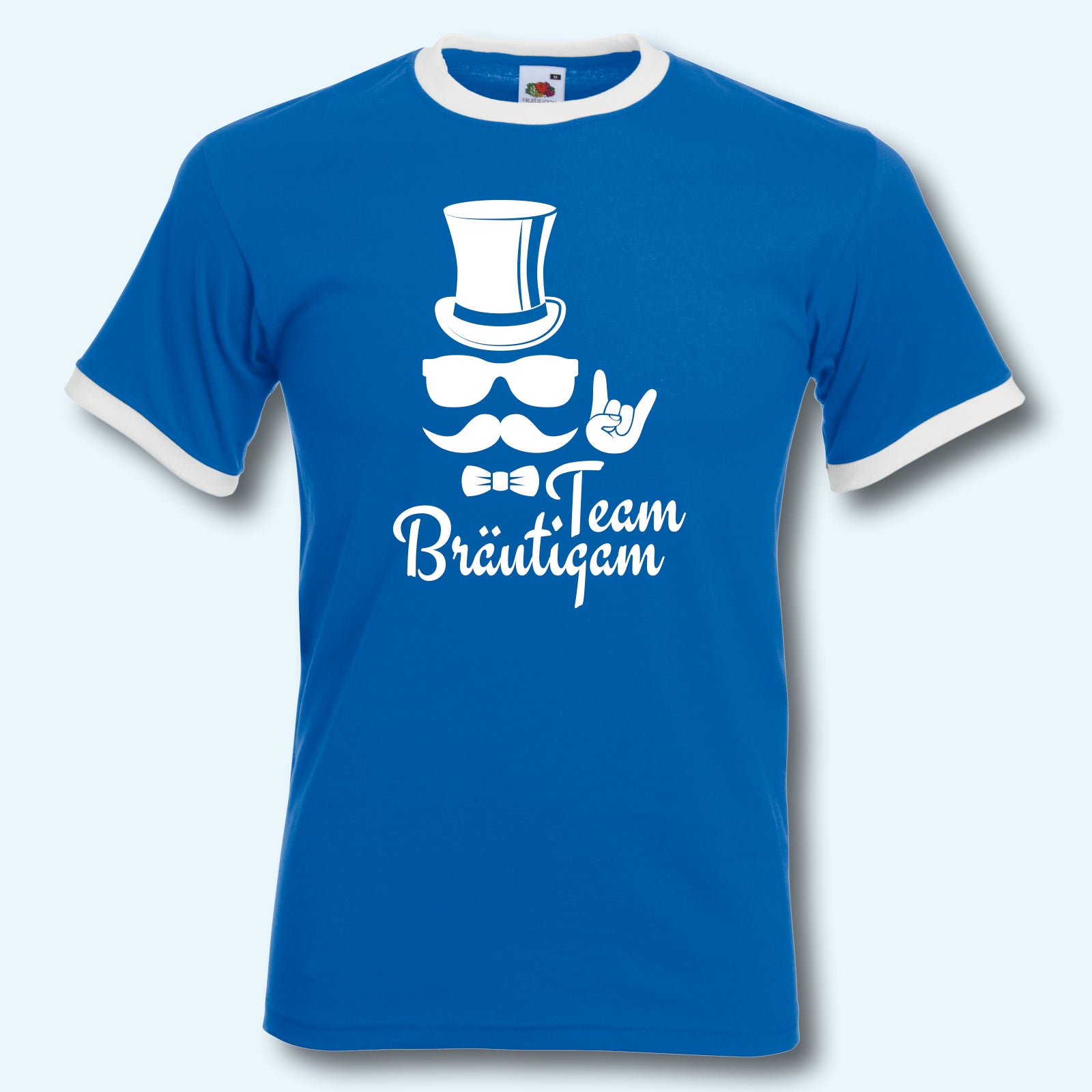 T-Shirt Trikot Retro-Shirt, JGA Team Bräutigam, Junggesellenabschied