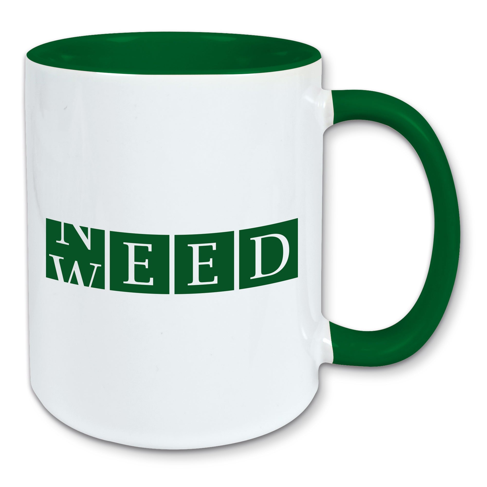 Tasse, Kaffeebecher, need weed, Cannabis