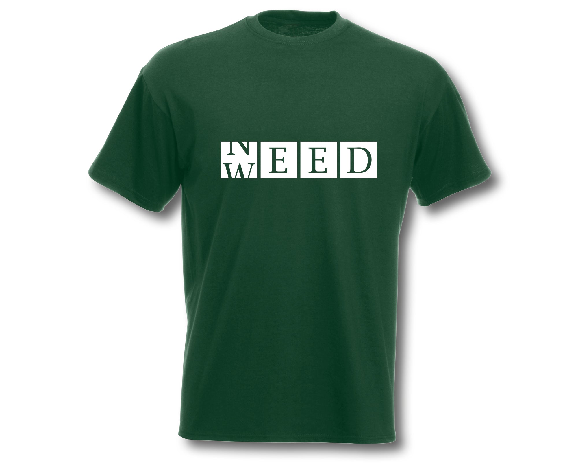 T-Shirt Herren Need Weed Fun-Shirt